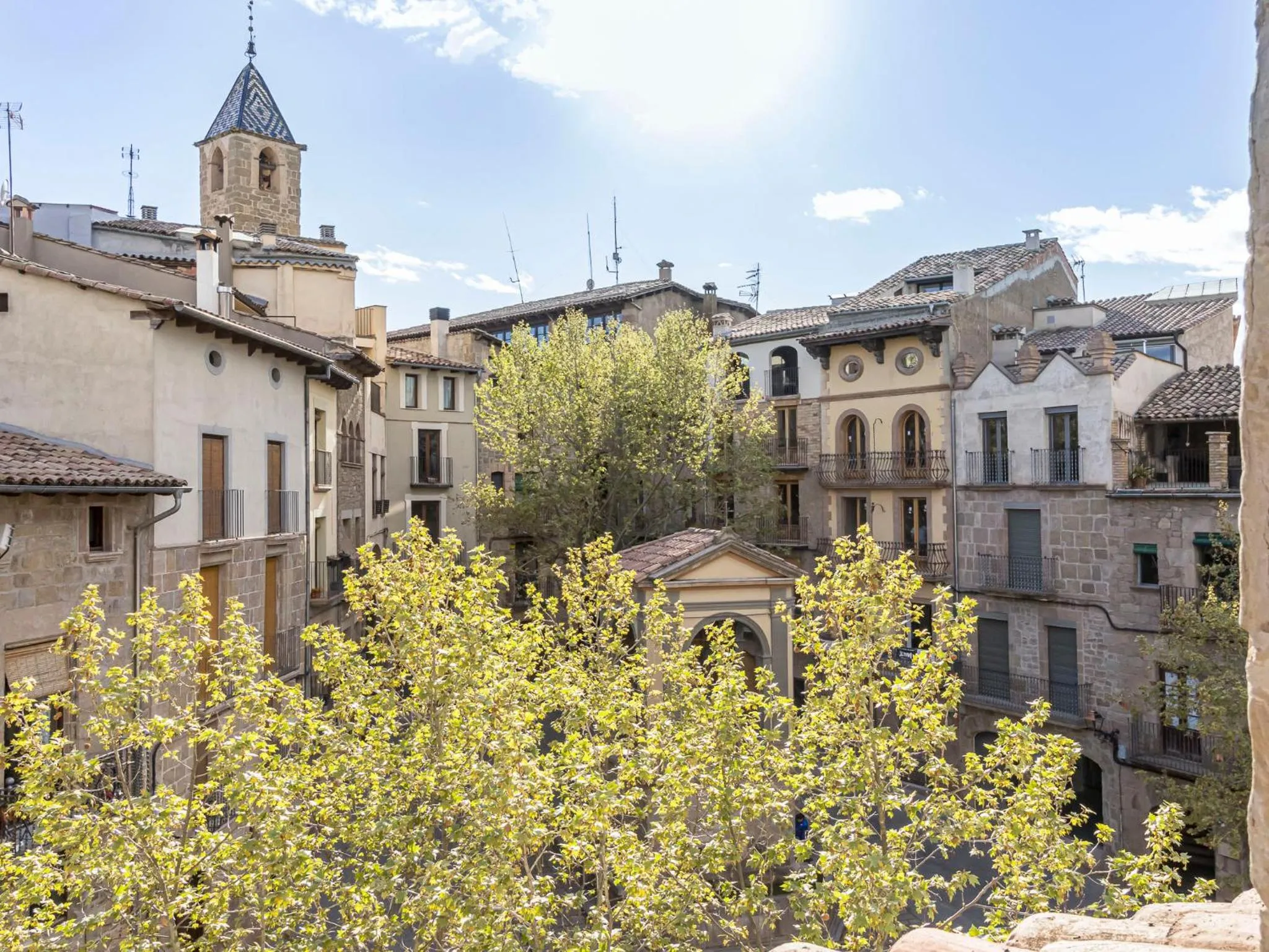 City view in Cal Rellotger de Solsona