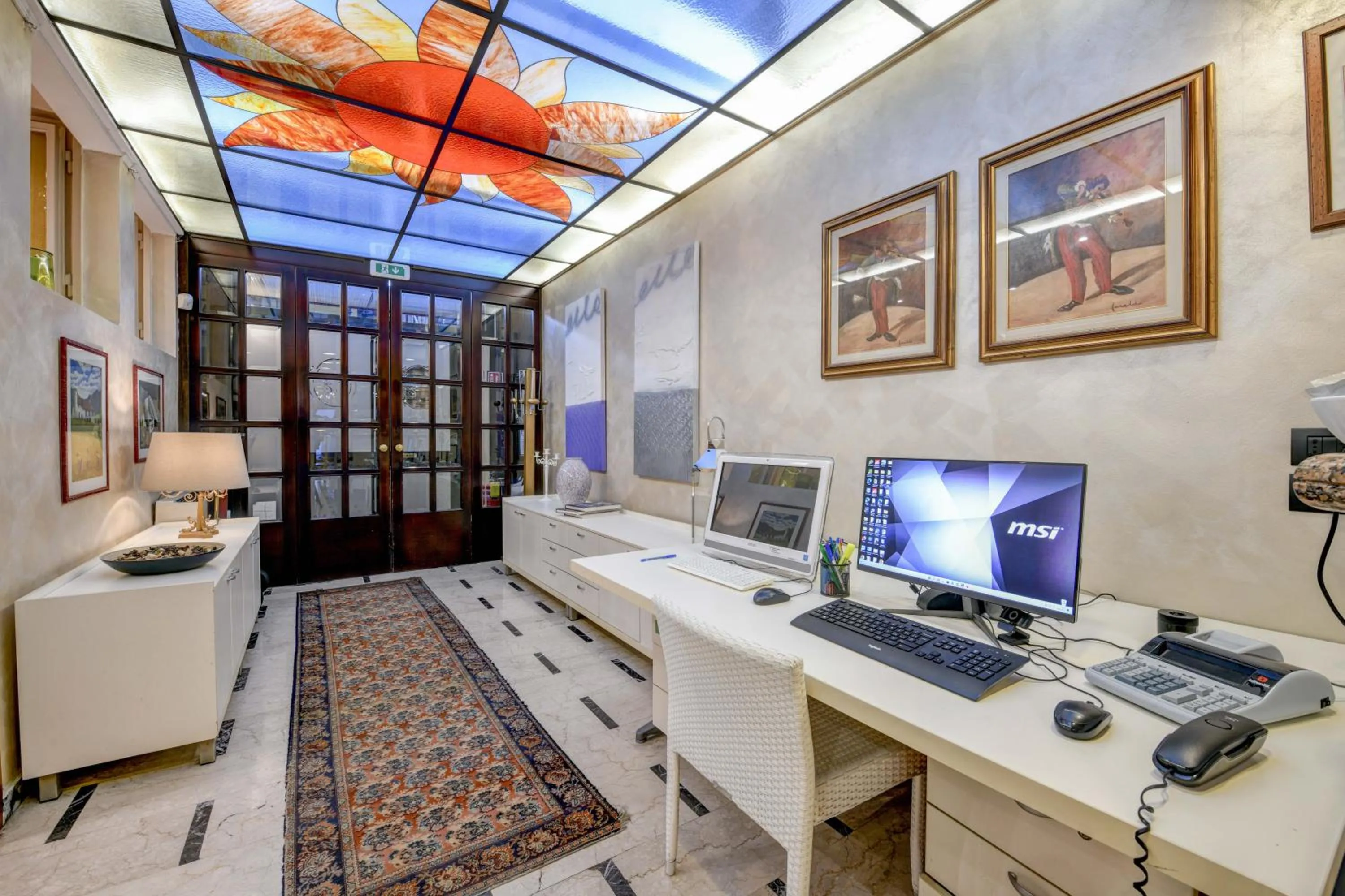 Lobby or reception in Hotel Europa