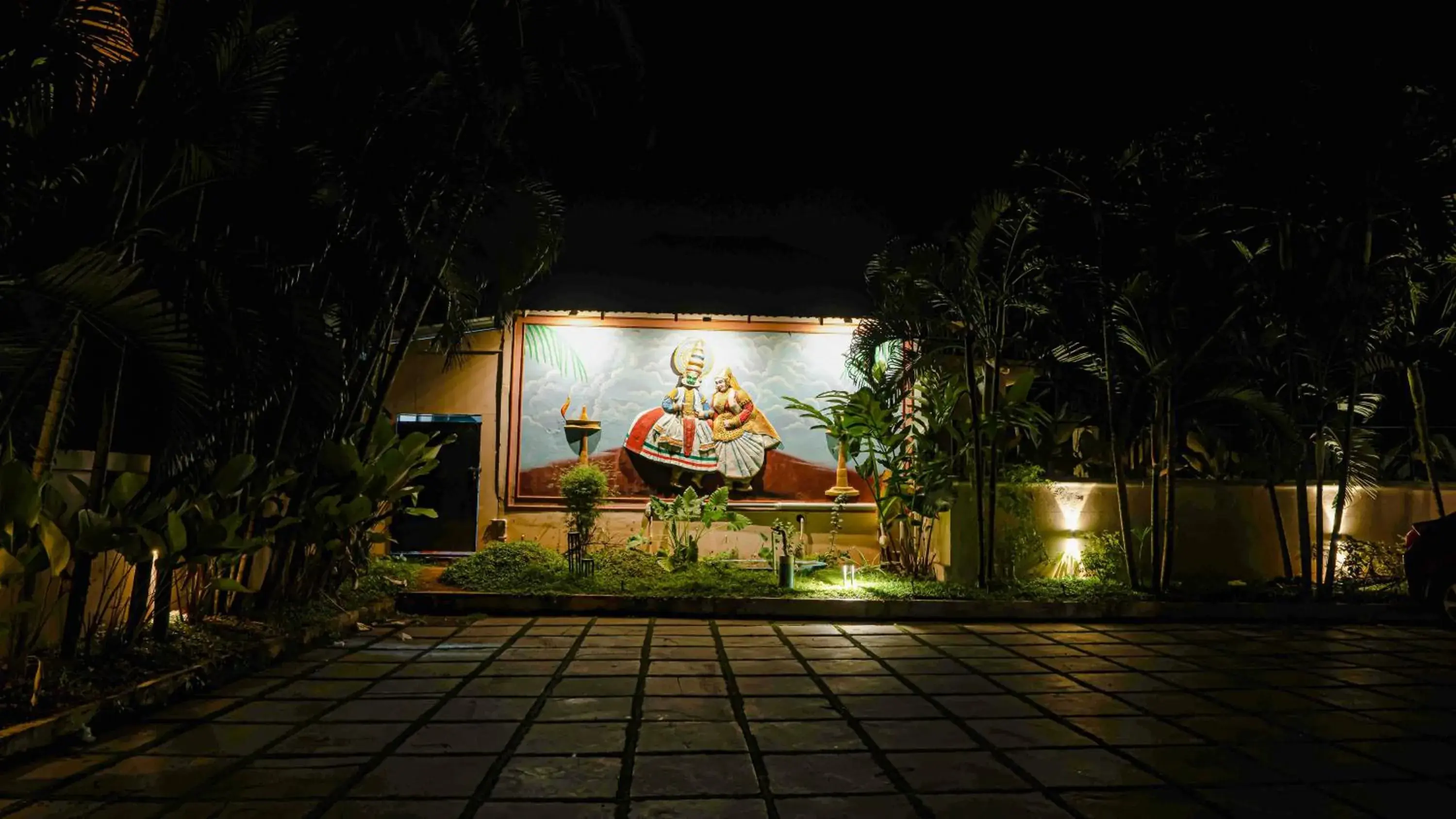 Property building in Kumarakom Park Resort Property building in Kumarakom Park Resort