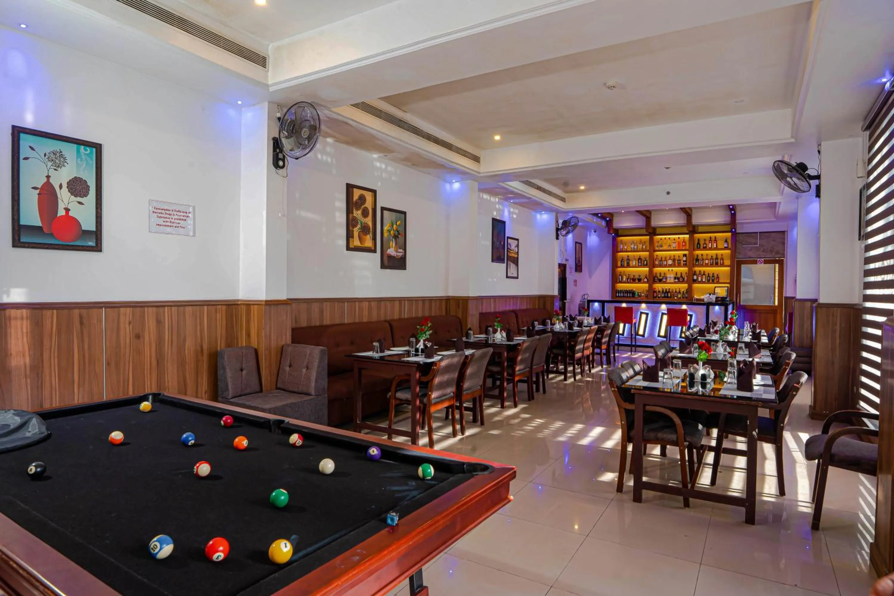 Billiard in Kumarakom Park Resort