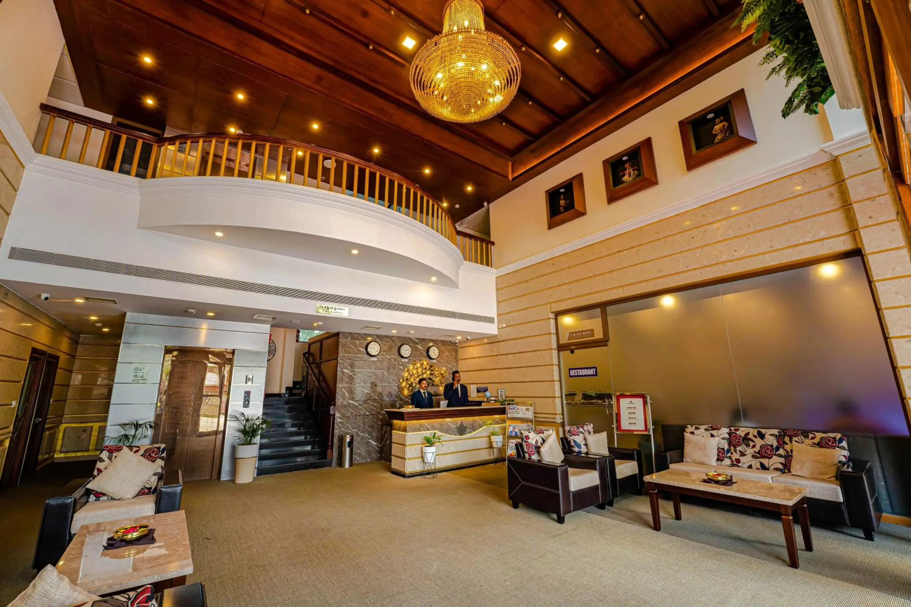 Lobby or reception in Kumarakom Park Resort Lobby or reception in Kumarakom Park Resort