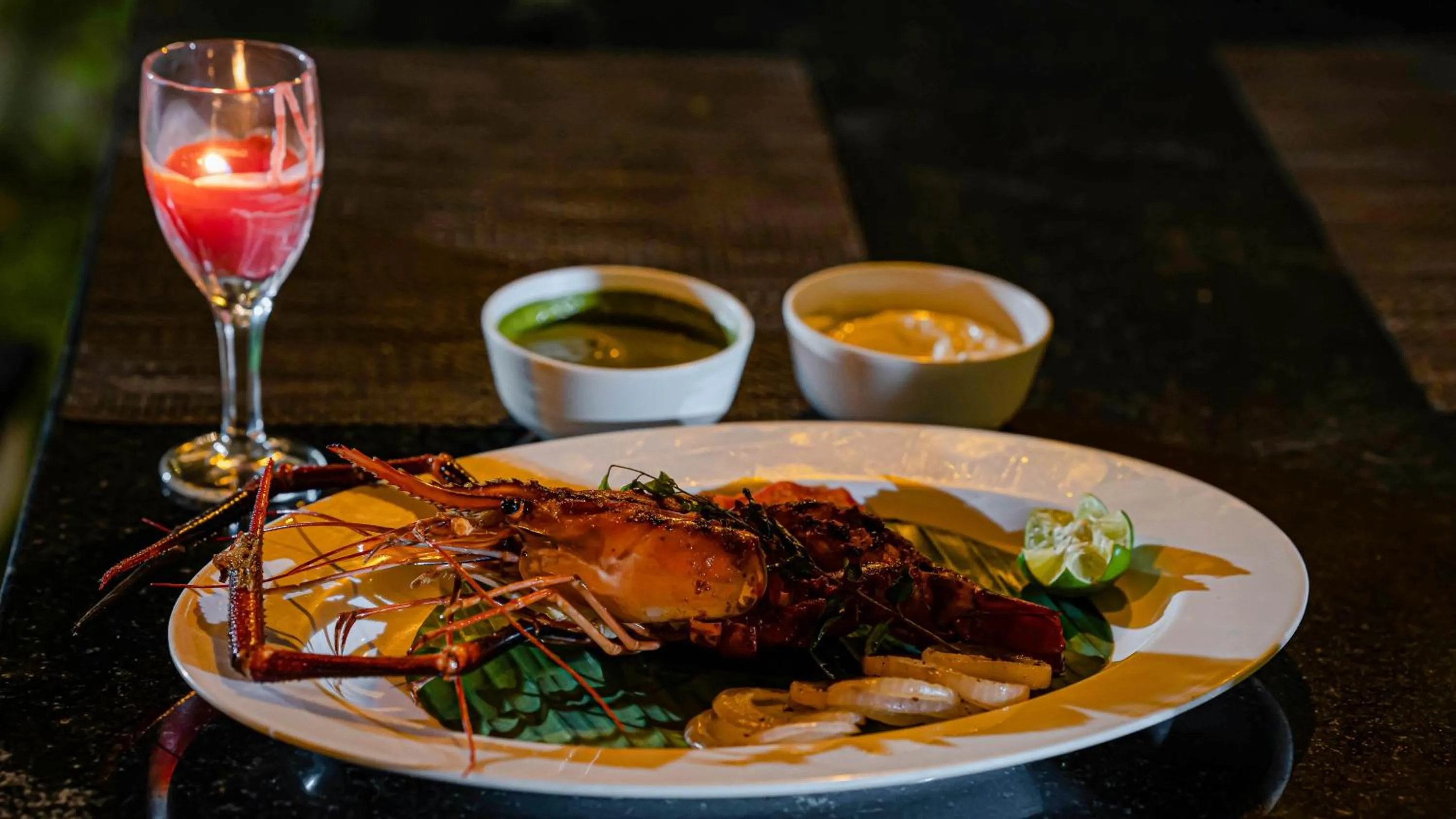 Food close-up in Kumarakom Park Resort