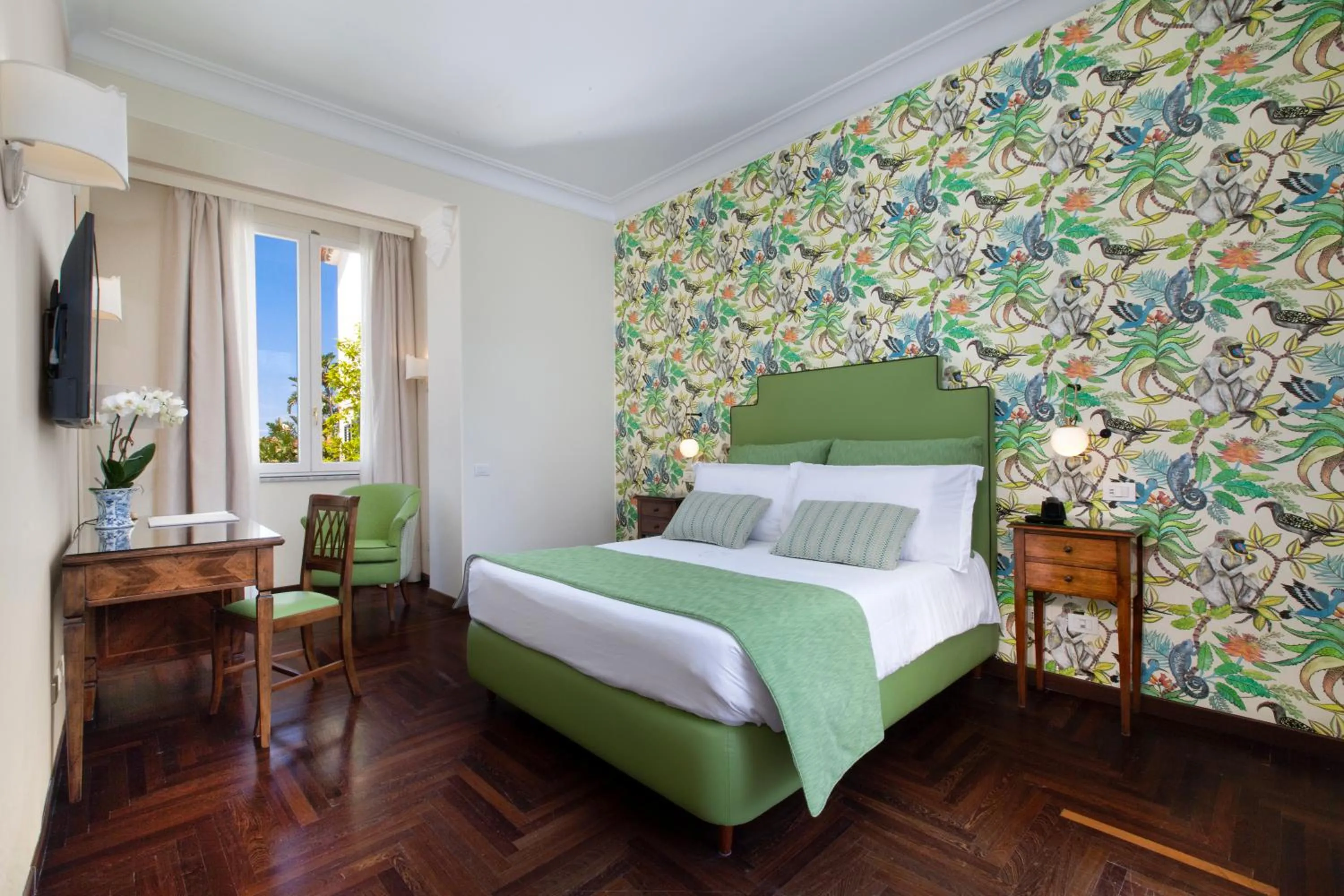 Bed in Relais Villa Savarese