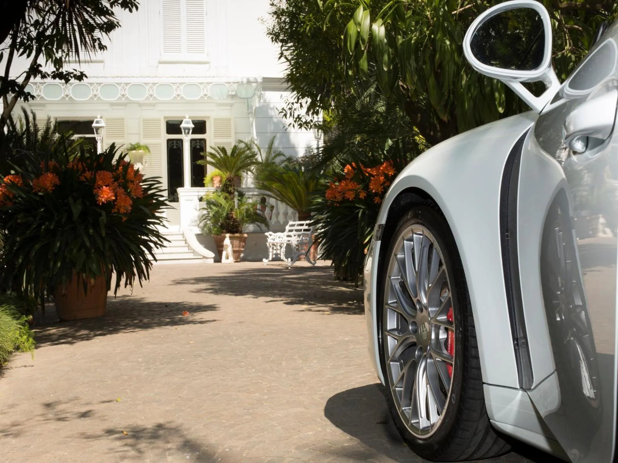 Garden in Relais Villa Savarese