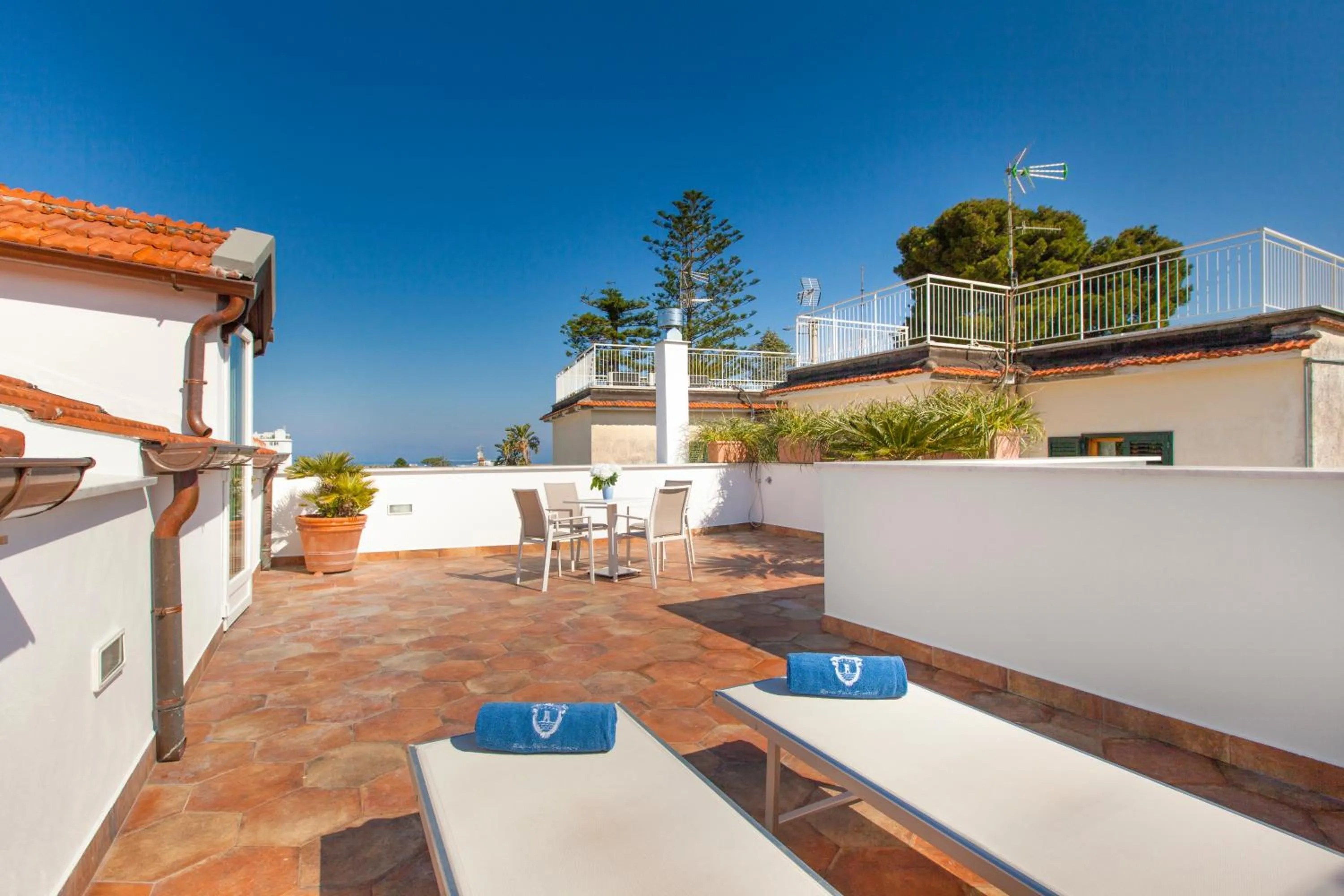 Patio in Relais Villa Savarese