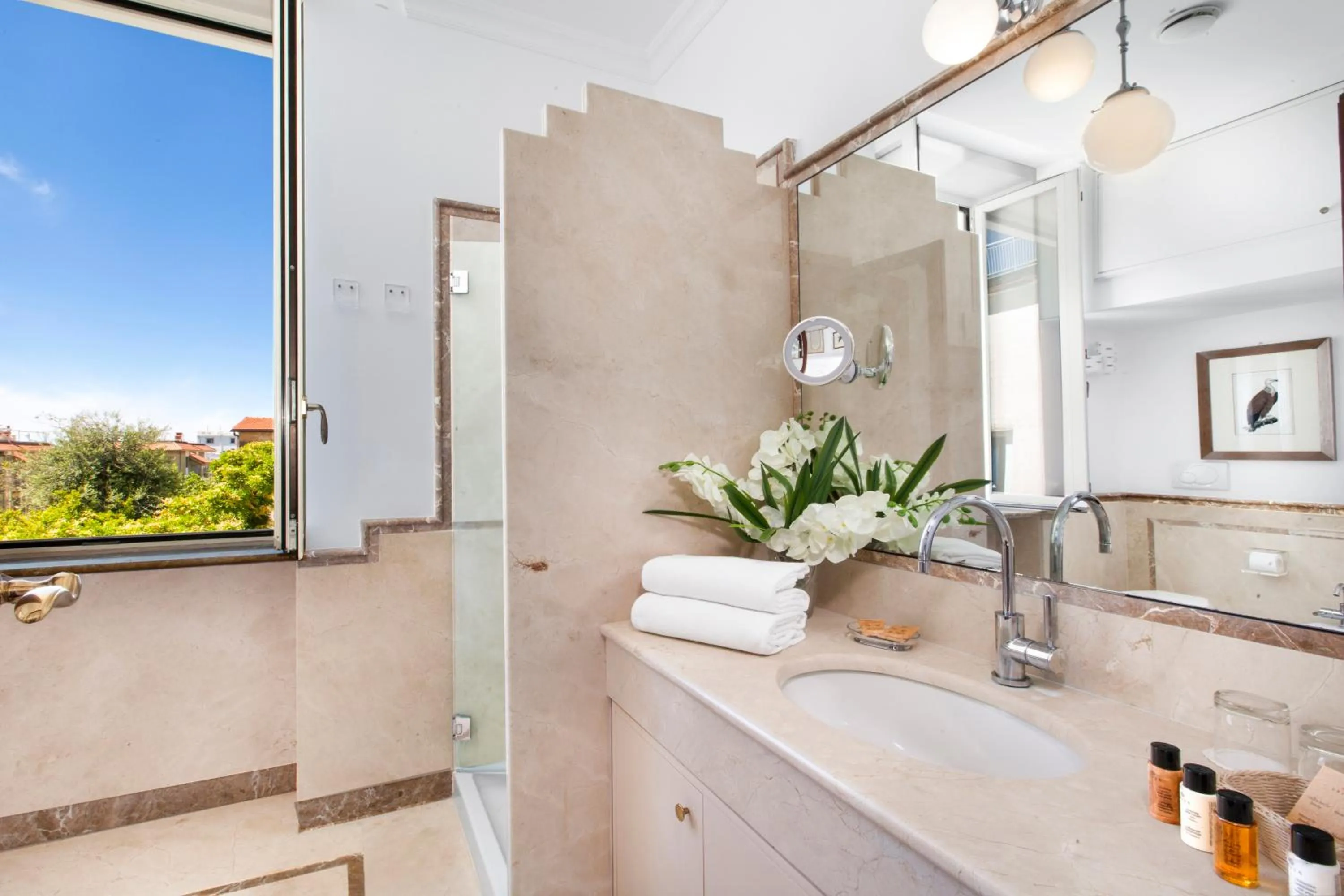 Shower in Relais Villa Savarese