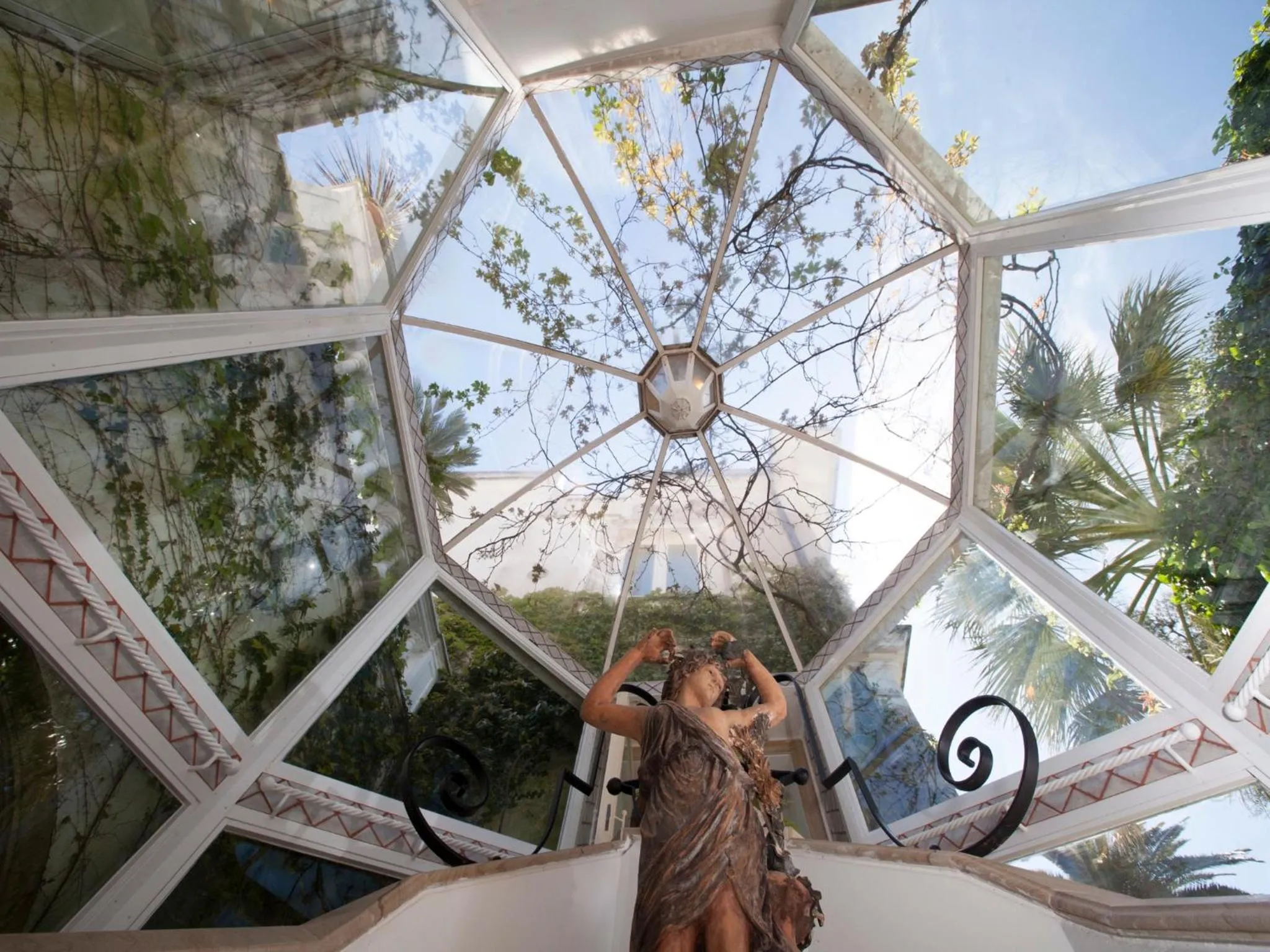 Decorative detail in Relais Villa Savarese