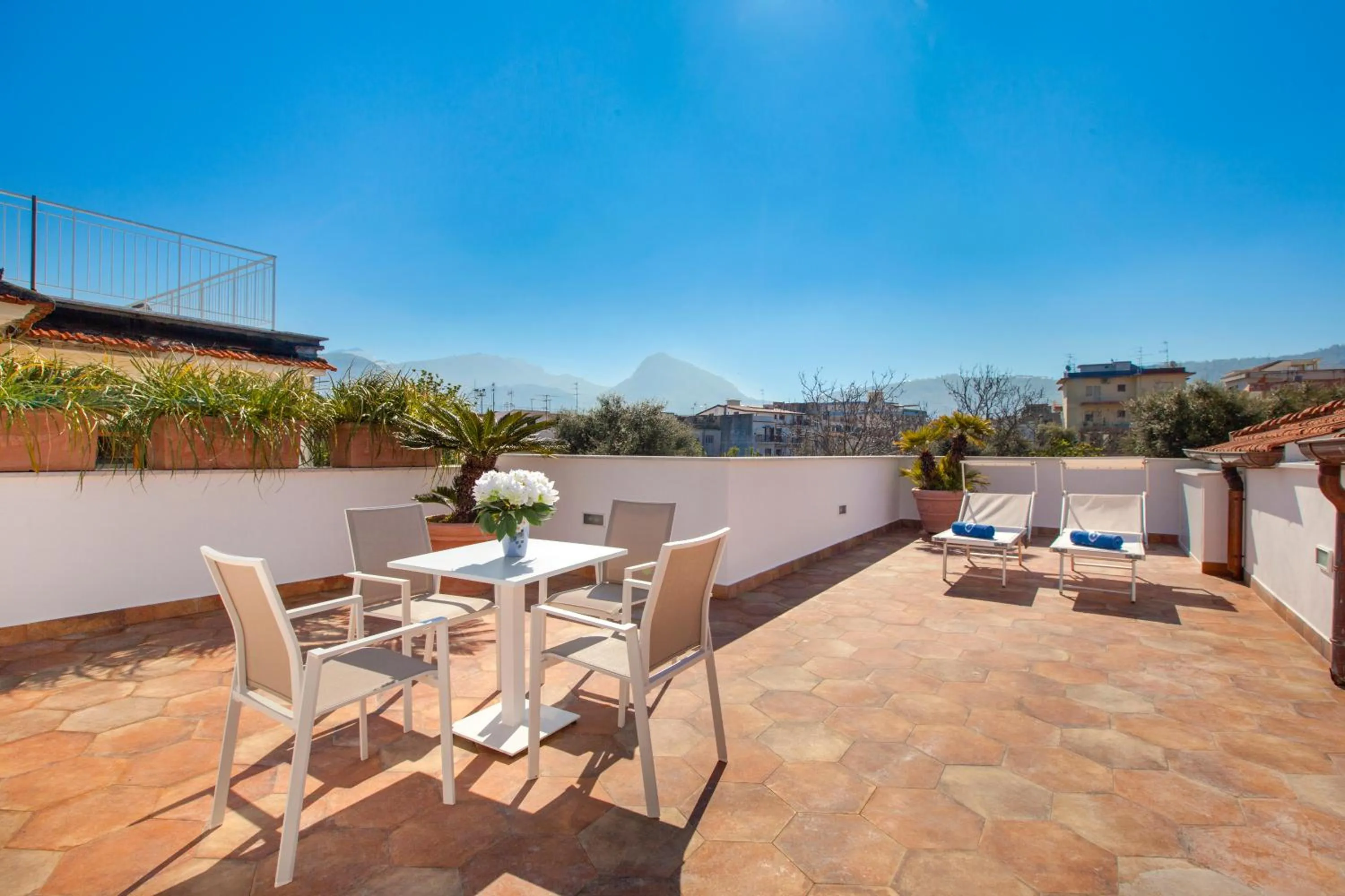 Patio in Relais Villa Savarese