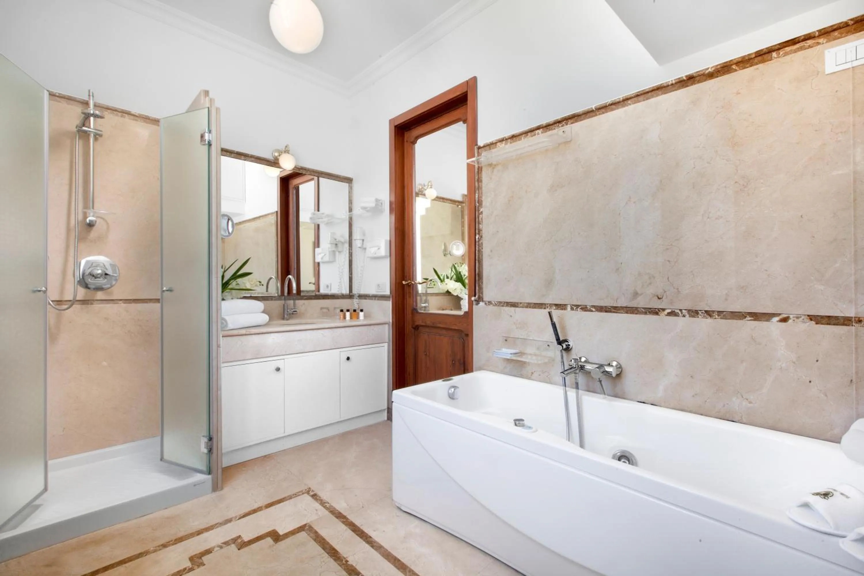 Bathroom in Relais Villa Savarese