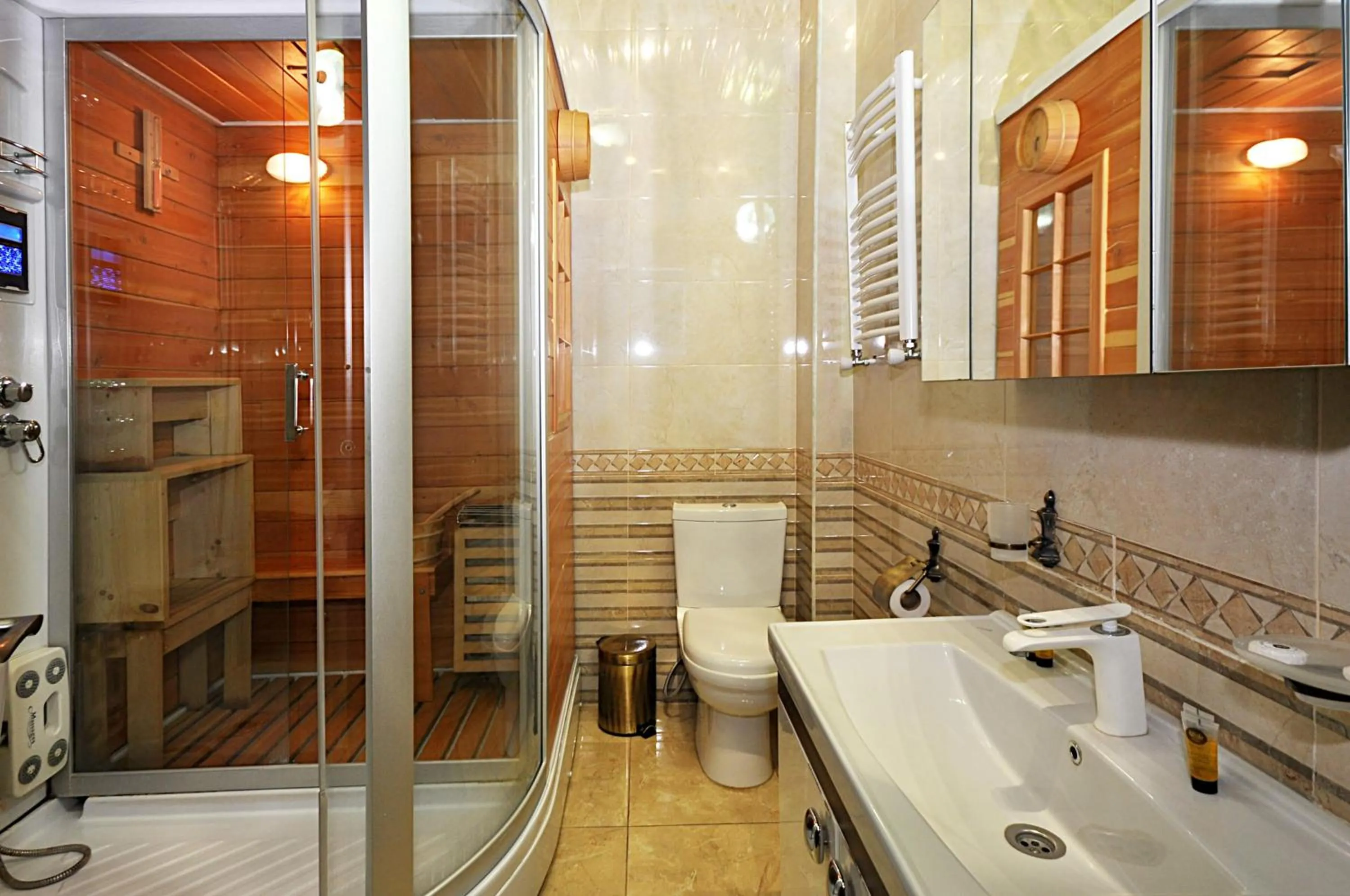 Sauna, Bathroom in Athletics Hotel