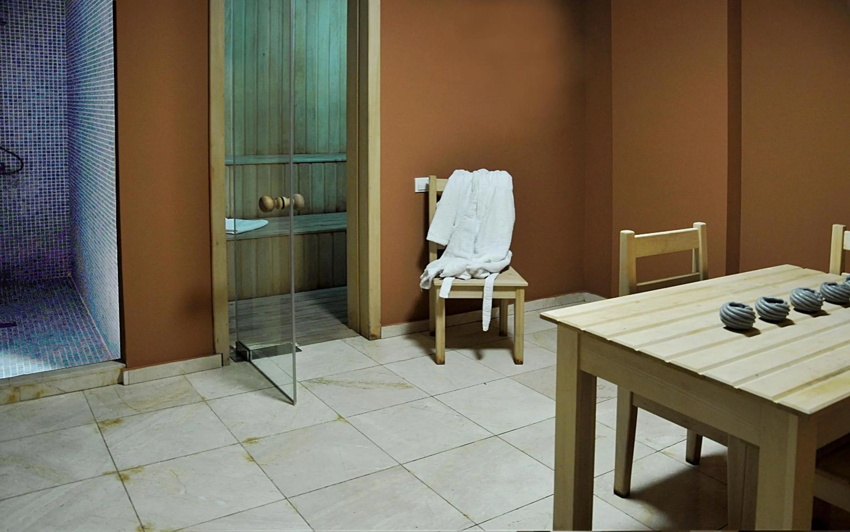 Sauna in Athletics Hotel
