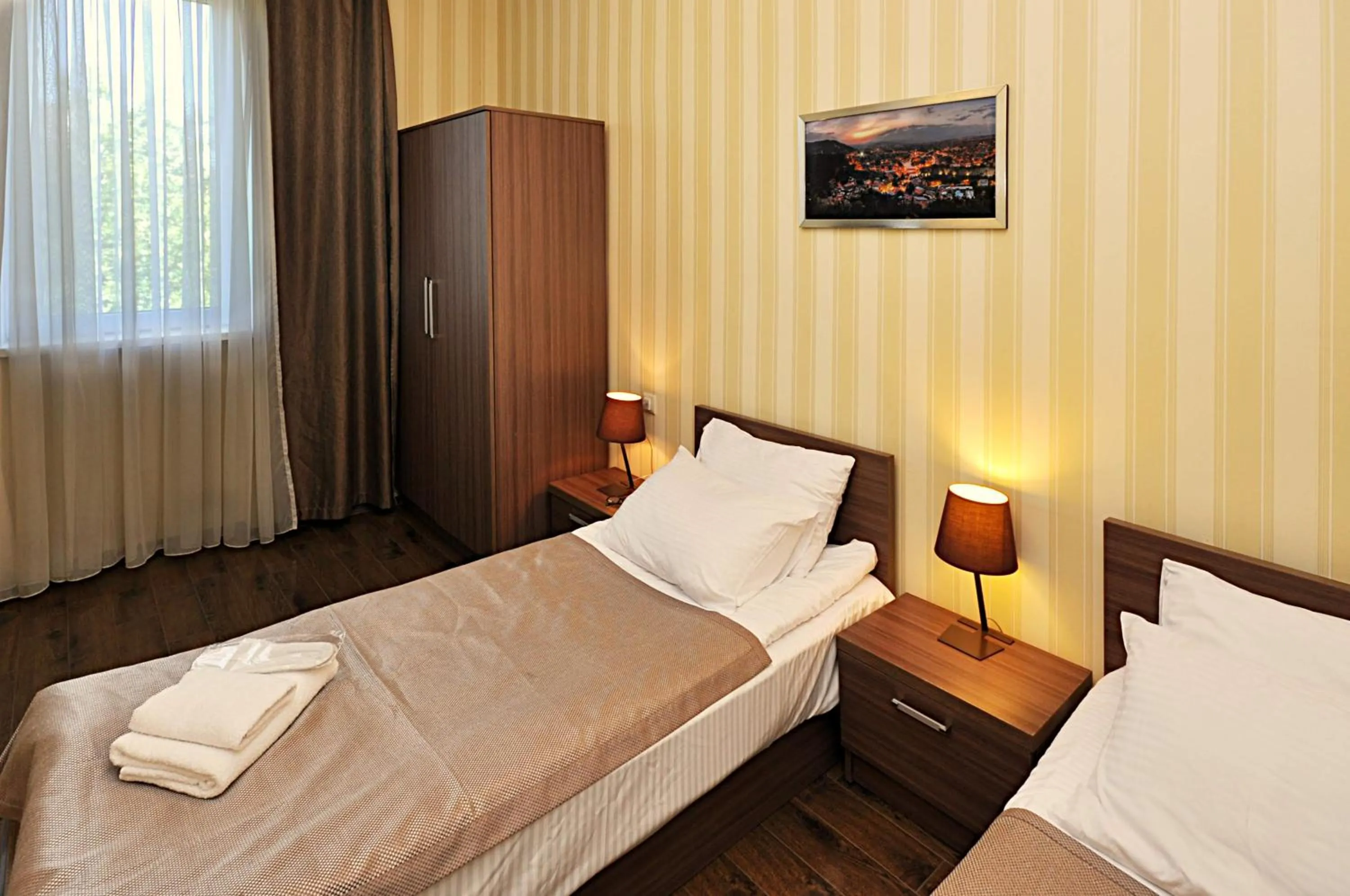 Bed in Athletics Hotel