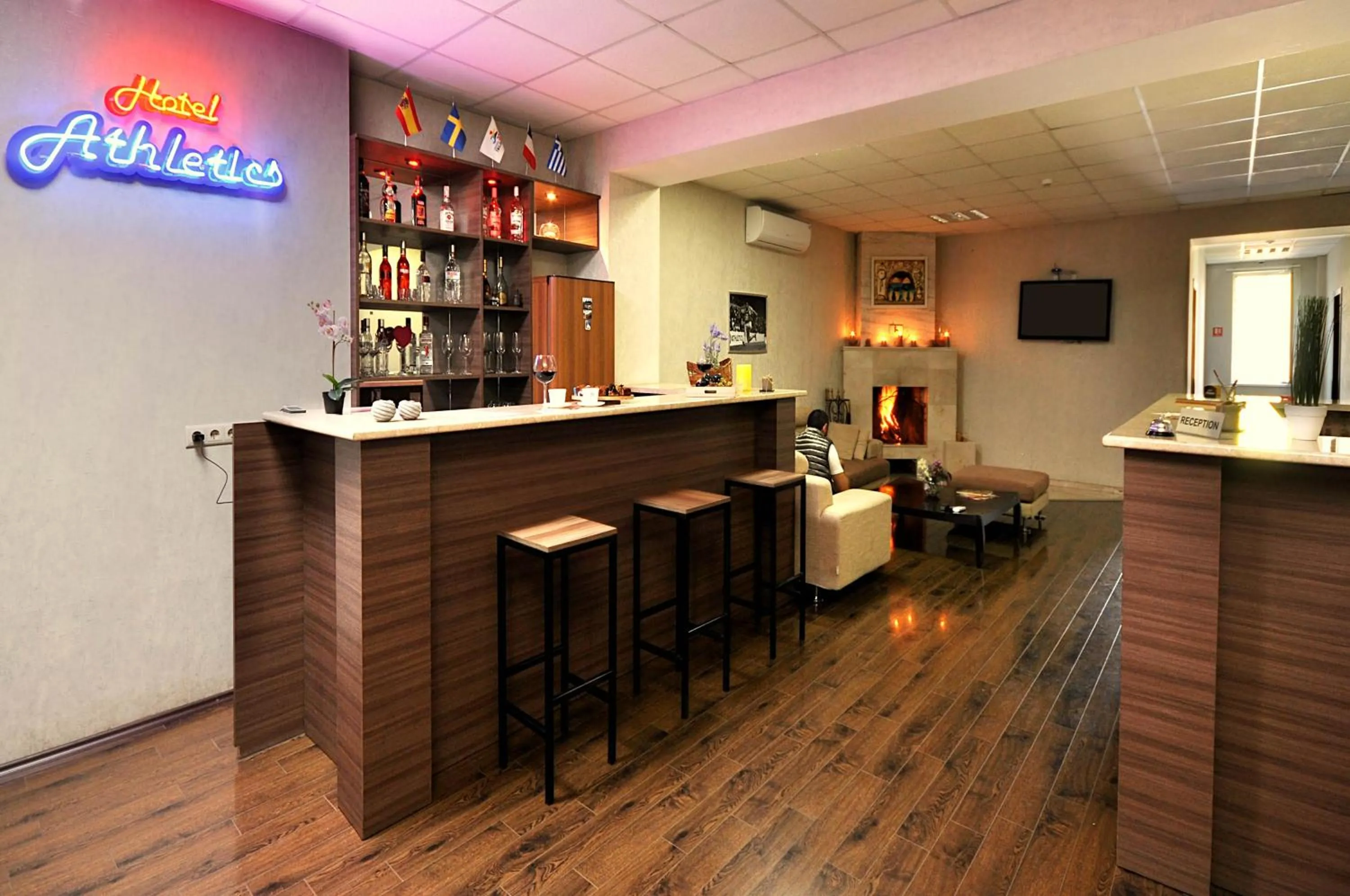 Lobby or reception, Lobby/Reception in Athletics Hotel