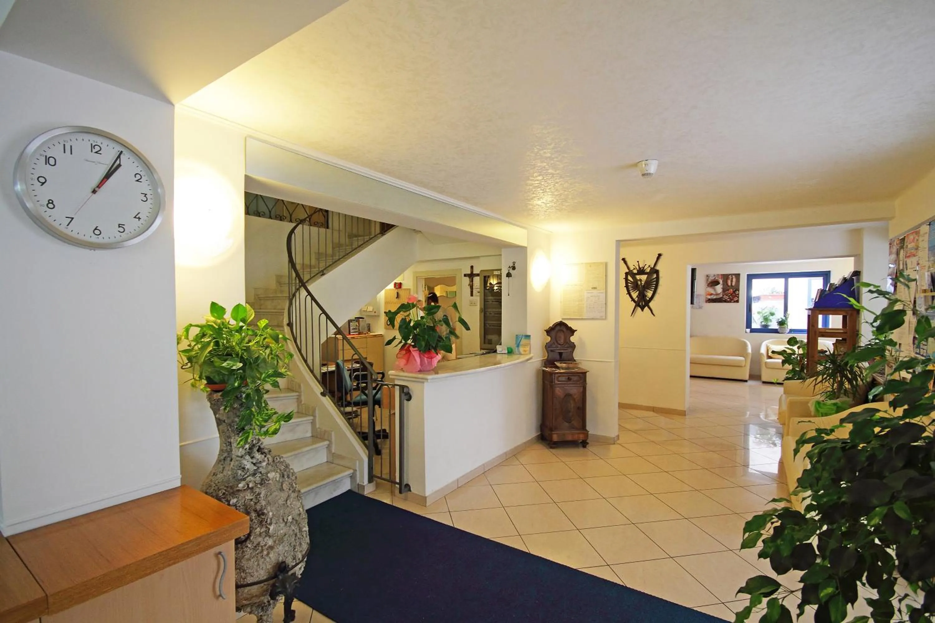 Lobby or reception in Hotel Azzurro