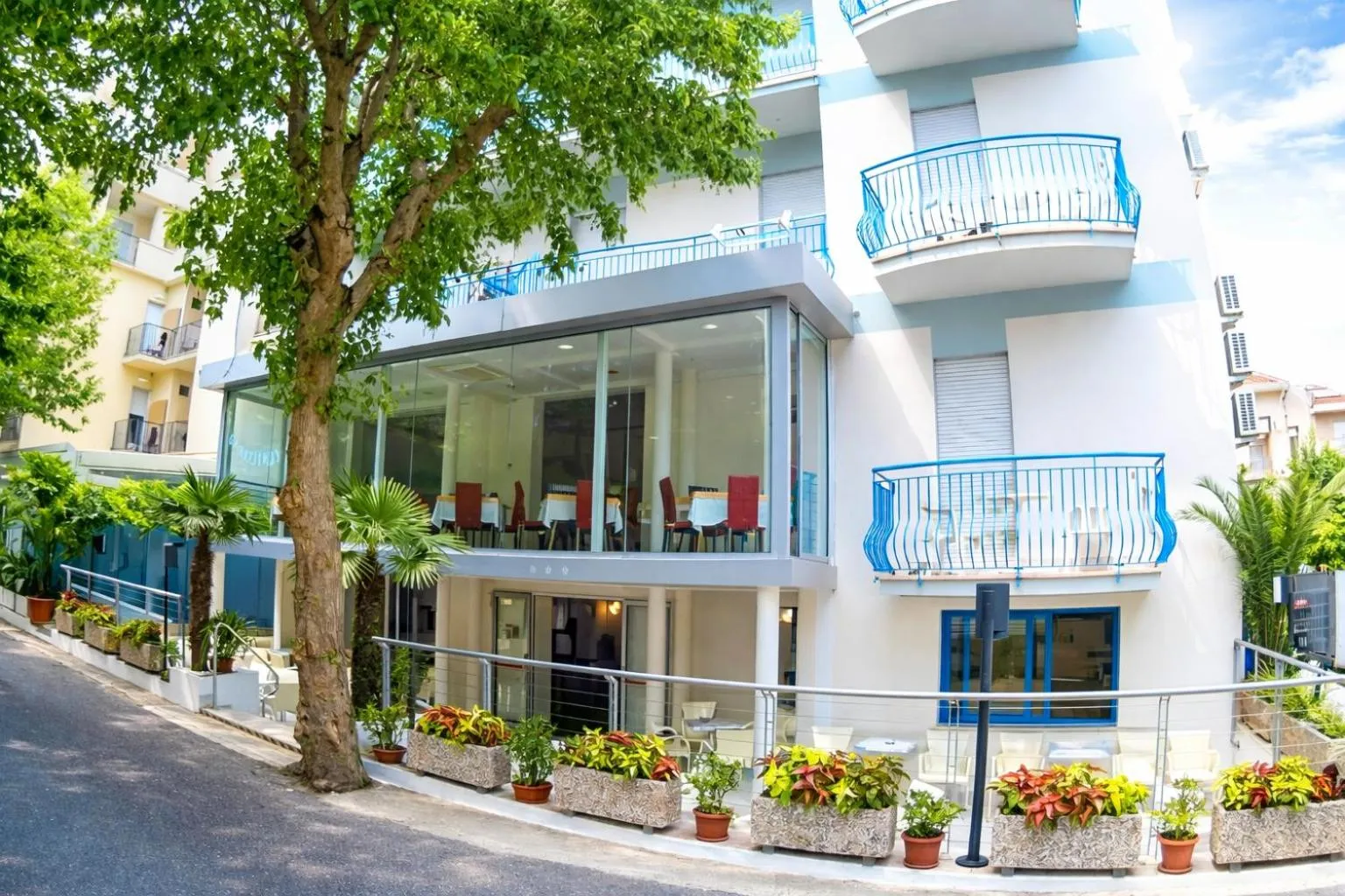 Property building in Hotel Azzurro