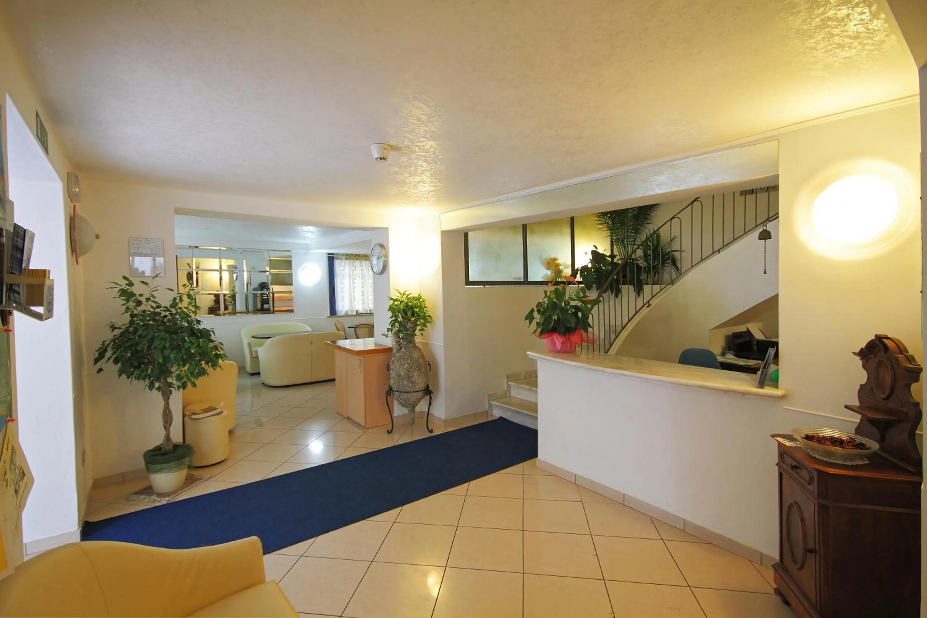 Lobby or reception in Hotel Azzurro