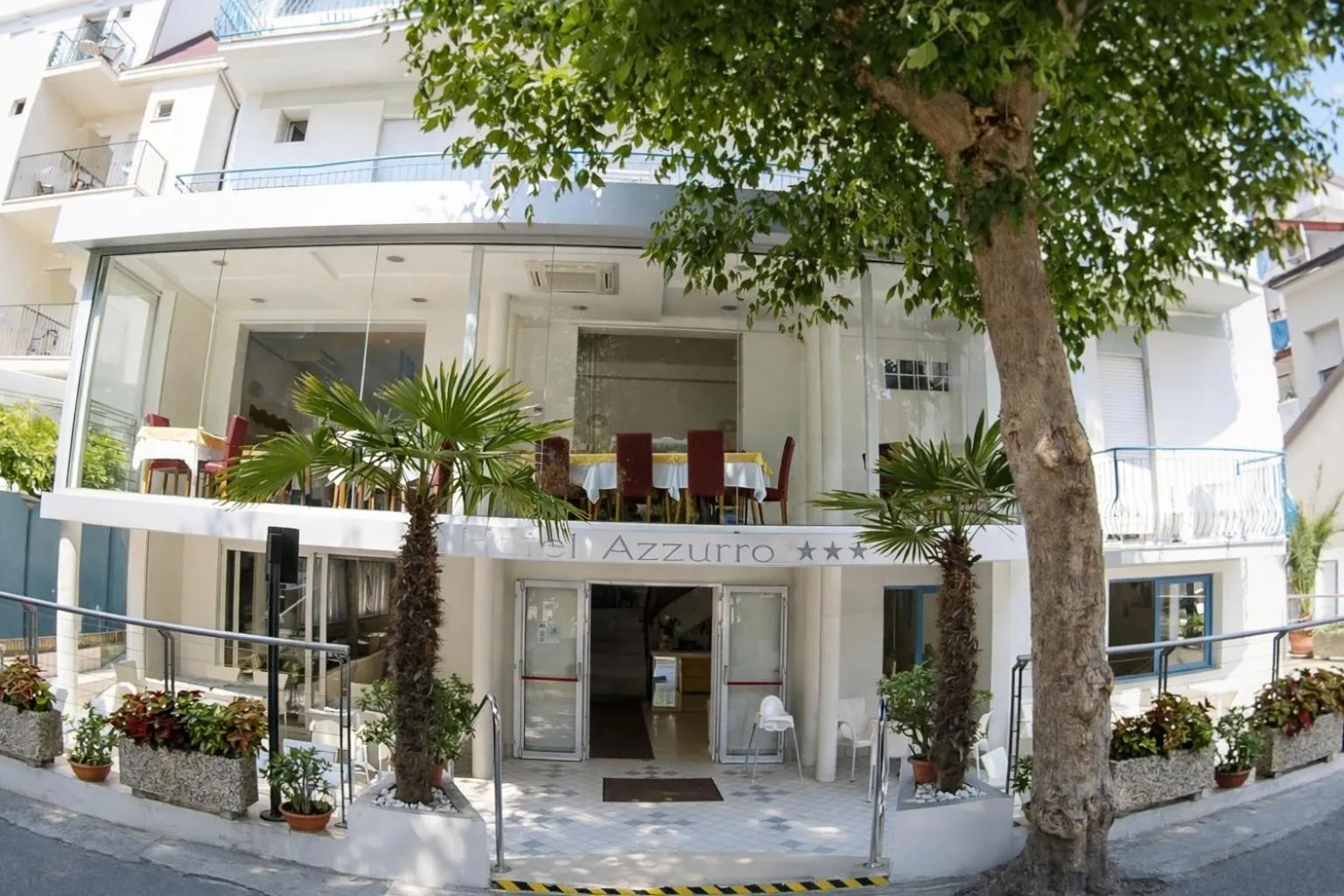 Property building in Hotel Azzurro
