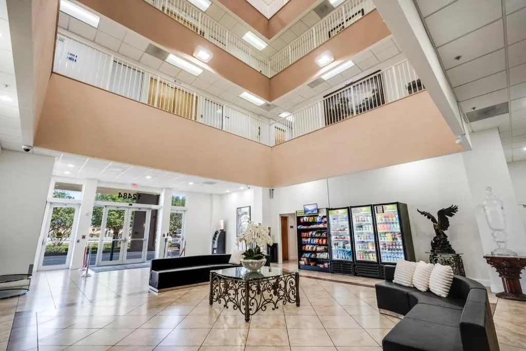 Lobby or reception in South River Suites