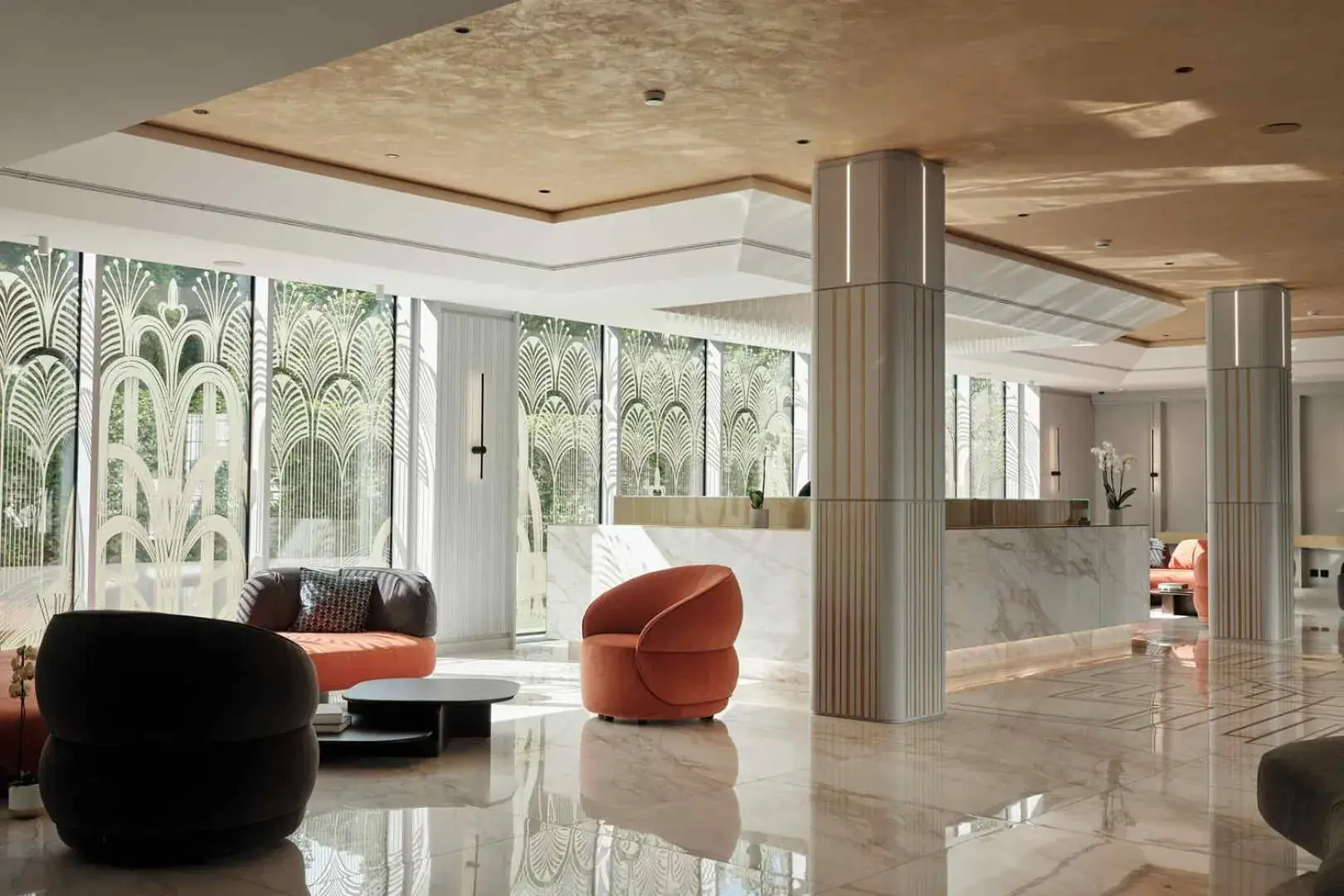 Lobby or reception in Boutique Hotel Stresa Lobby or reception in Boutique Hotel Stresa