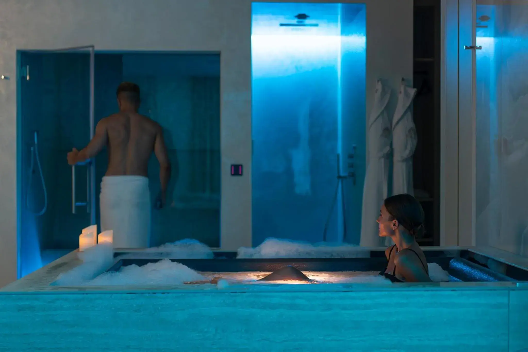 Spa and wellness centre/facilities, Bed in Boutique Hotel Stresa Spa and wellness centre/facilities, Bed in Boutique Hotel Stresa