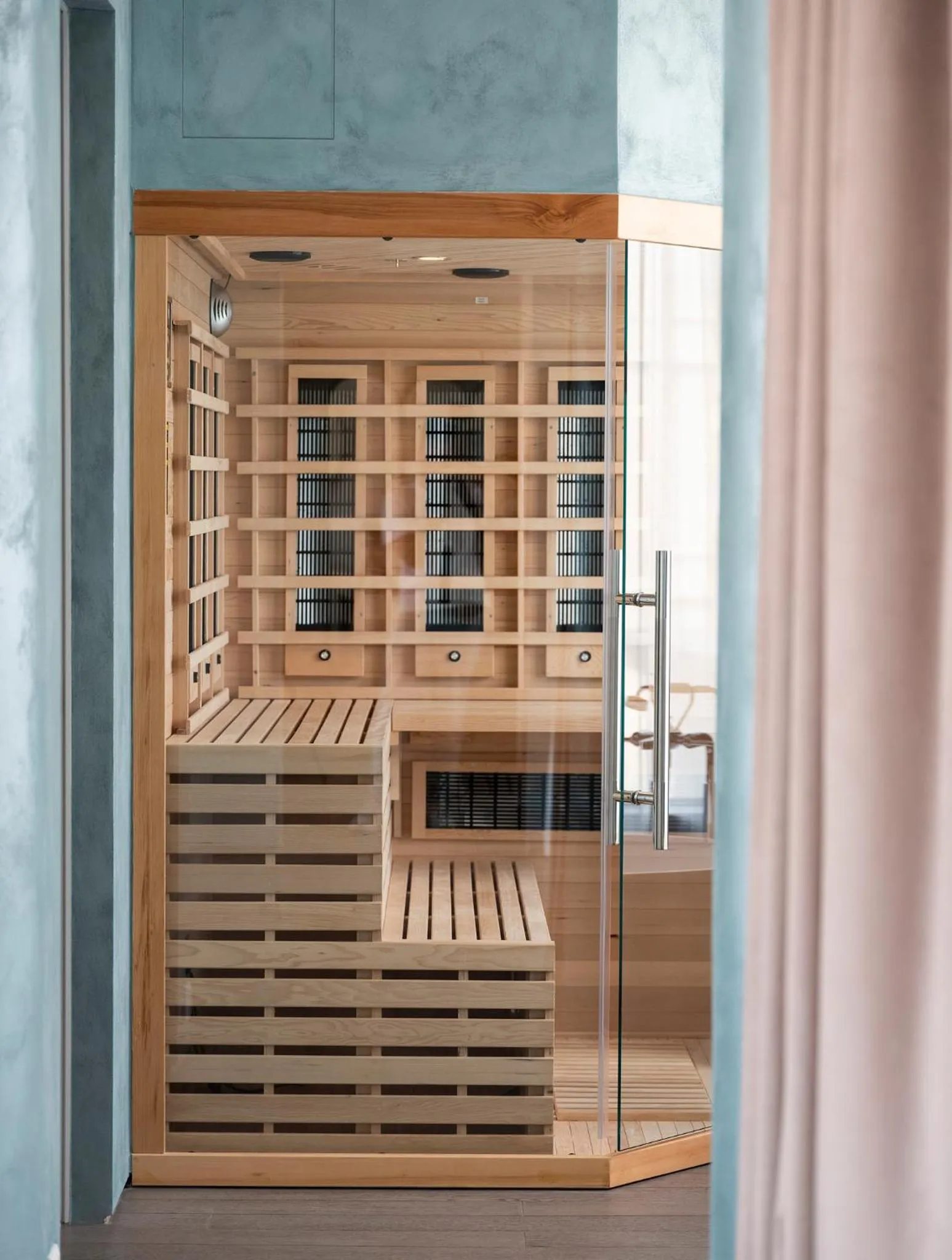 Sauna in Boutique Hotel Stresa
