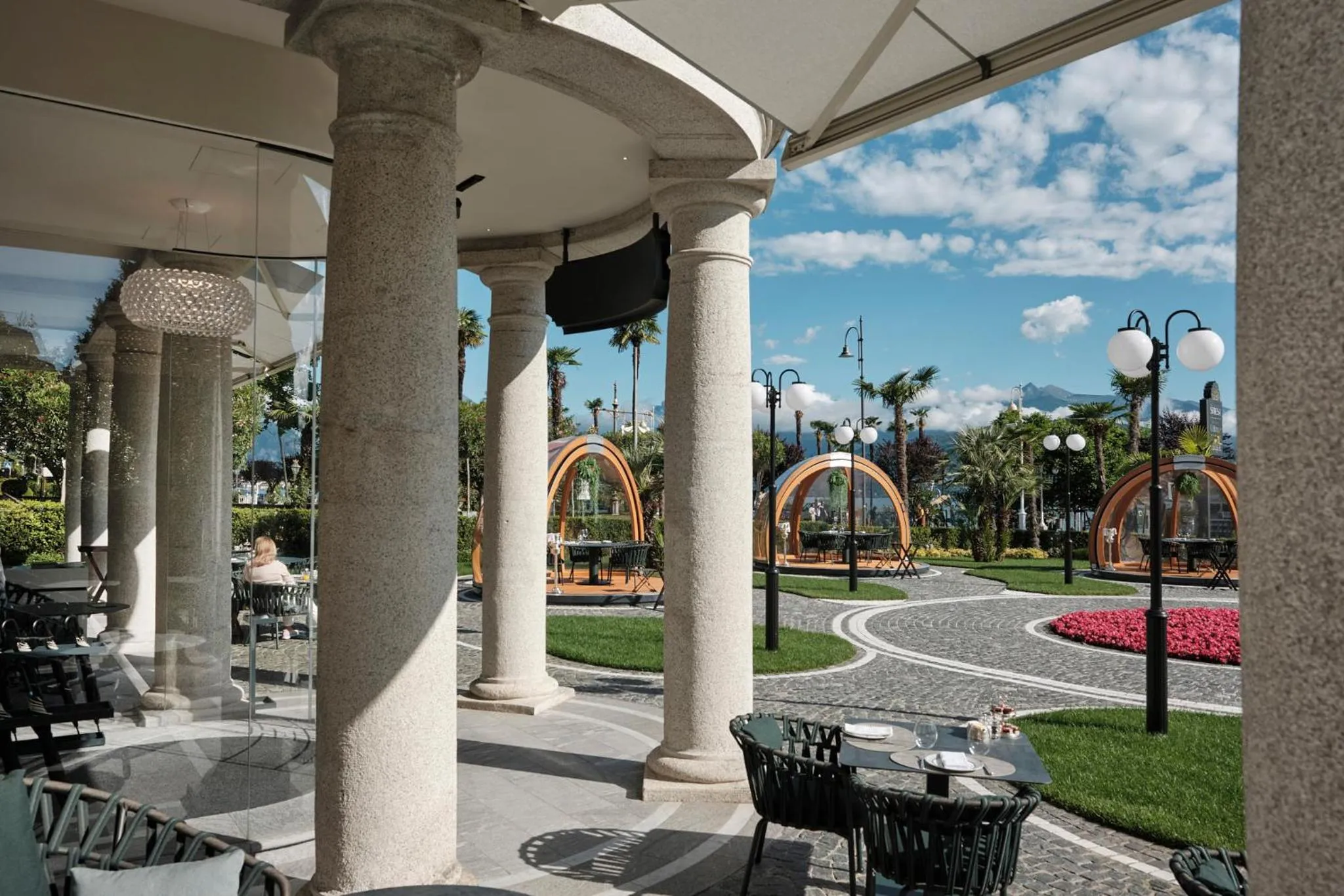 Property building in Boutique Hotel Stresa