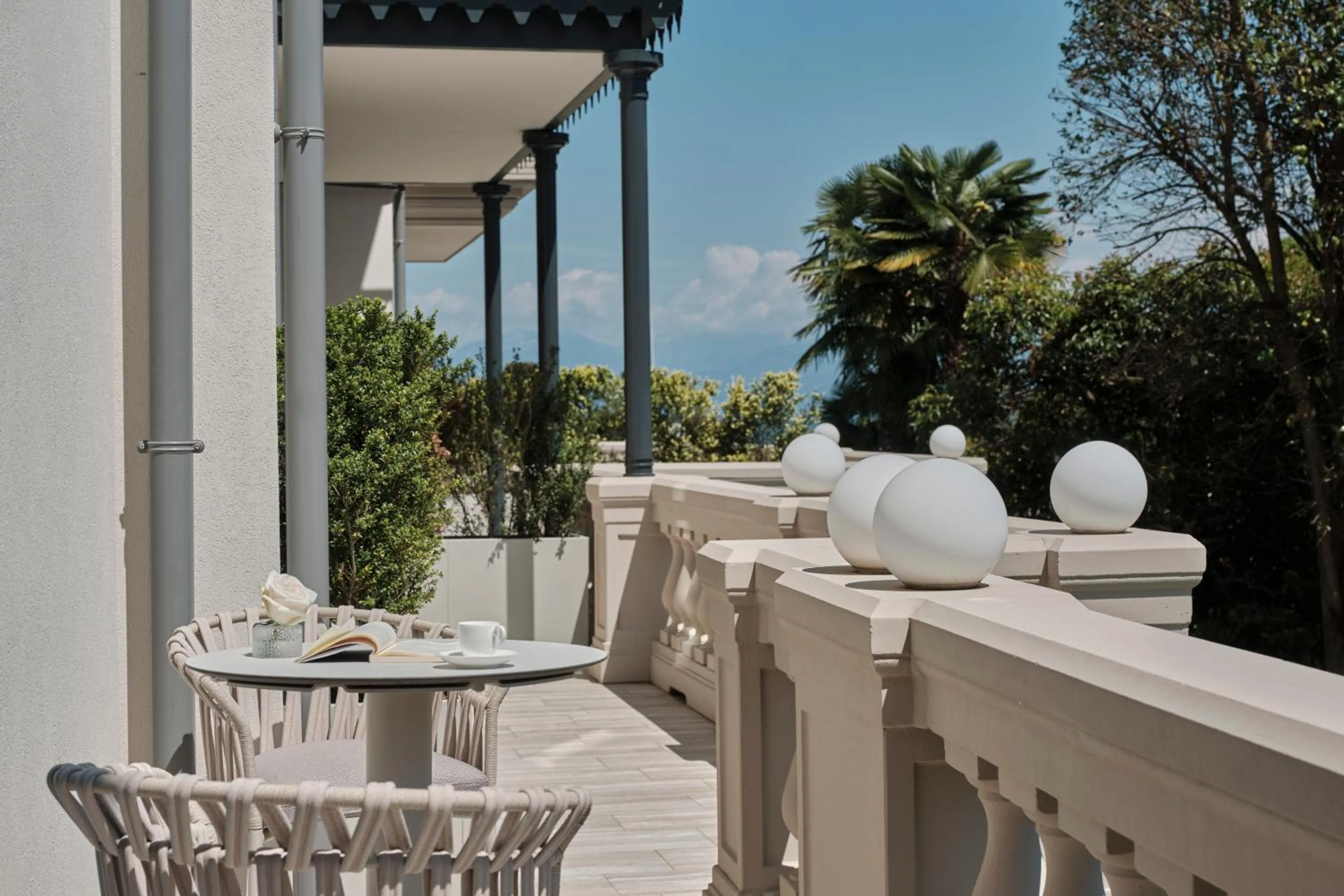 Balcony/Terrace in Boutique Hotel Stresa
