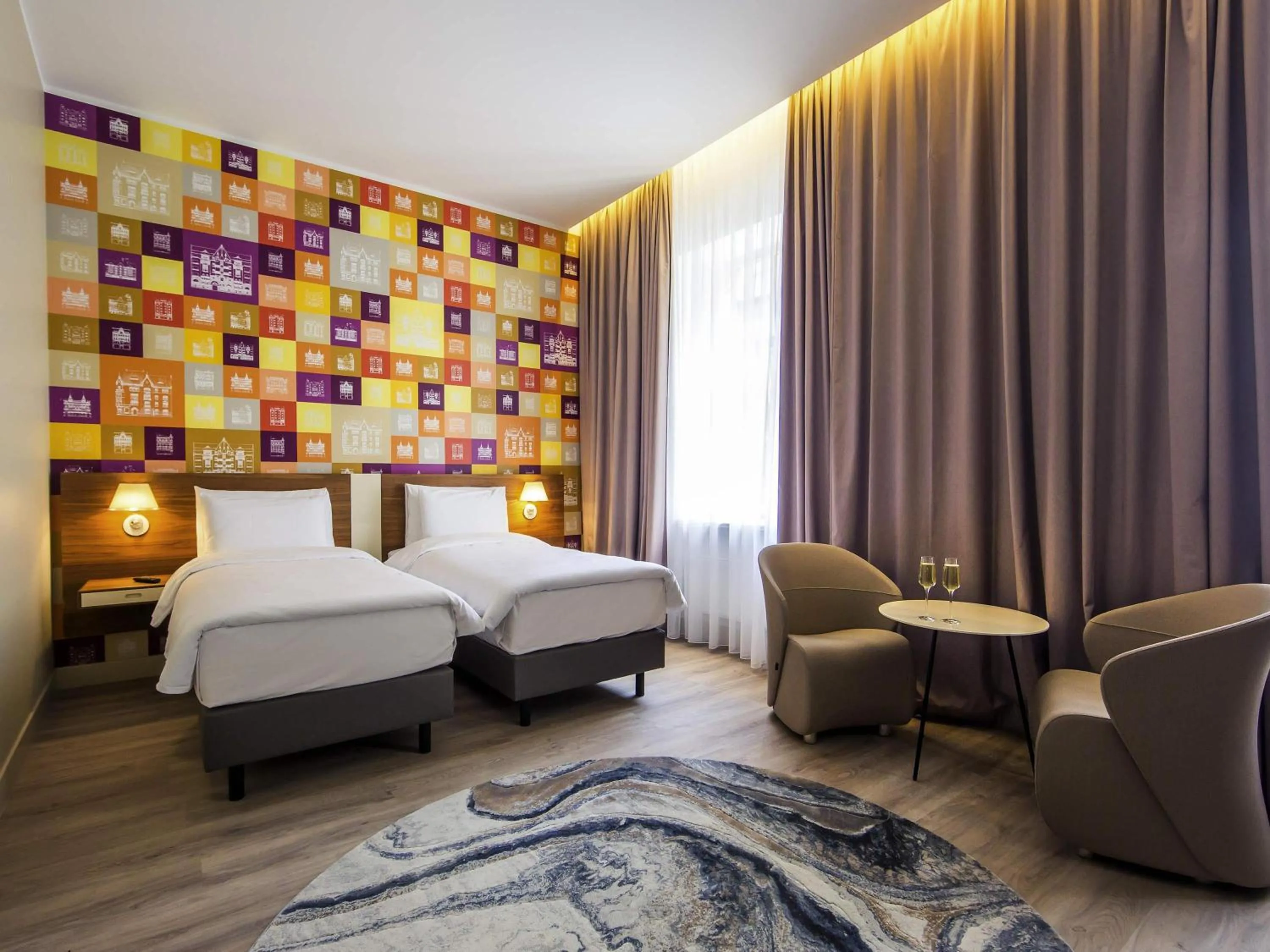 Bedroom, Bed in Mercure Riga Centre