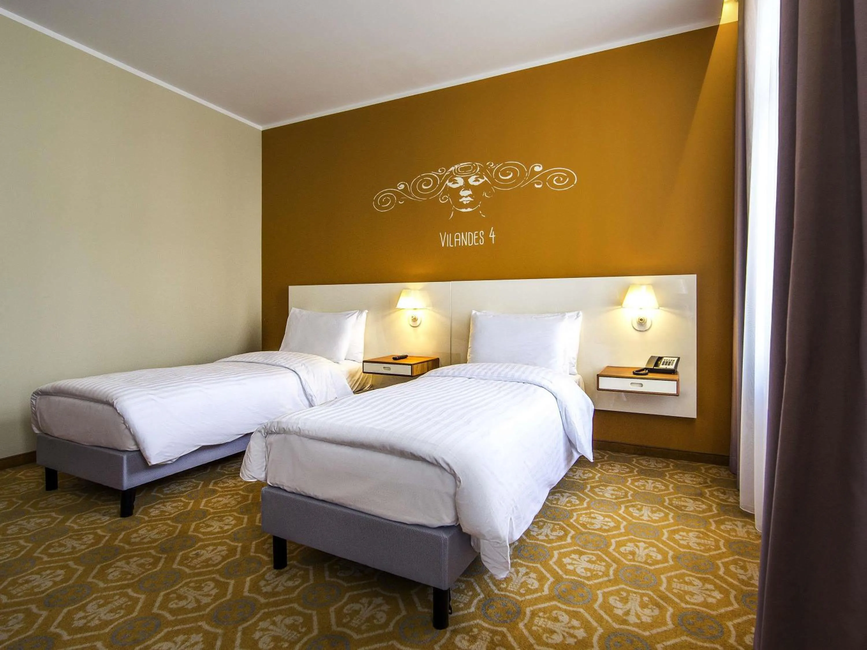 Bedroom, Bed in Mercure Riga Centre