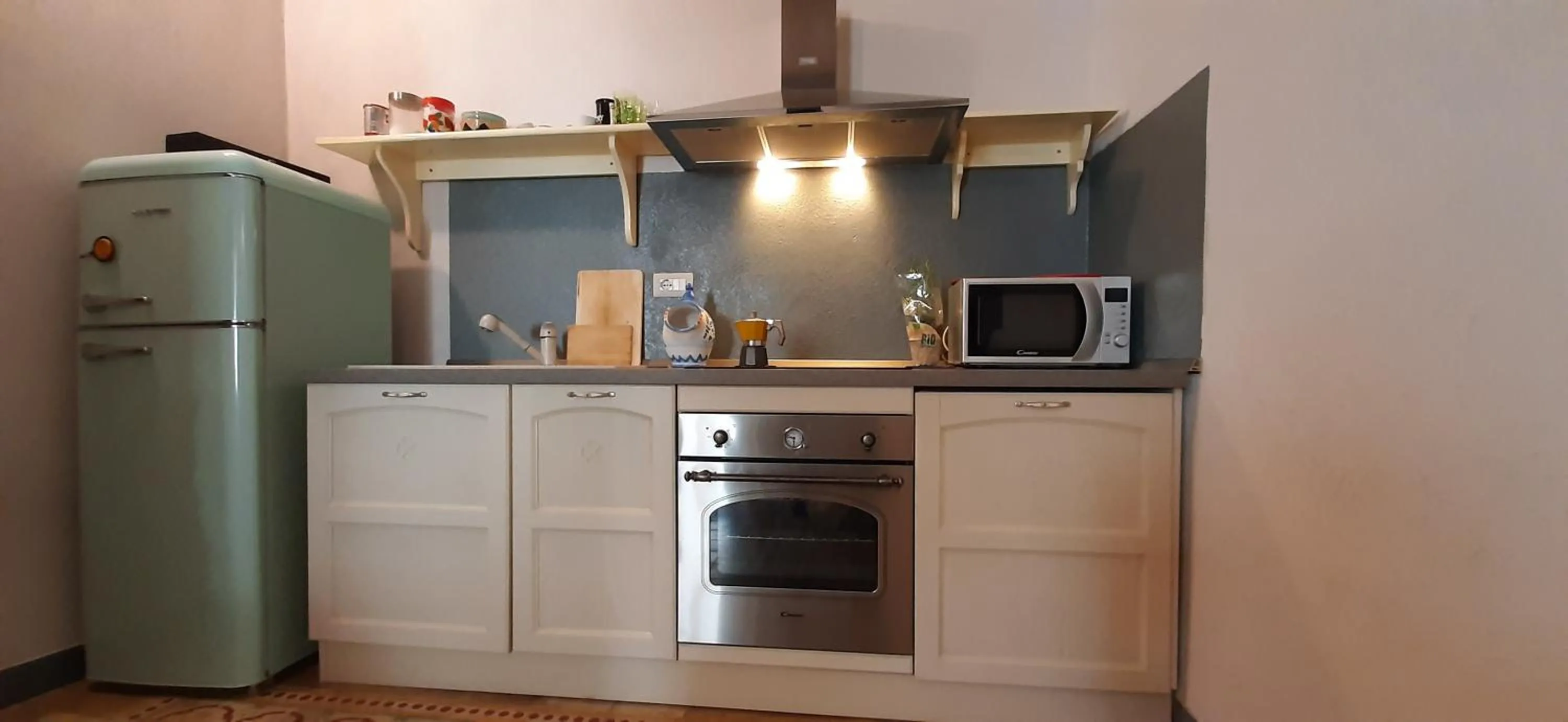 Kitchen or kitchenette in Lispusada Agriturismo Adults Only