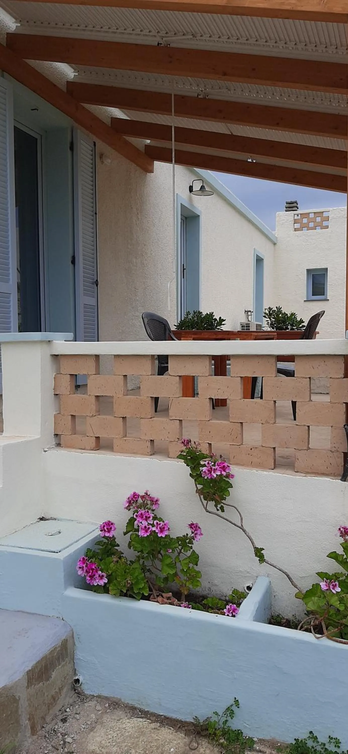 Balcony/Terrace in Lispusada Agriturismo Adults Only