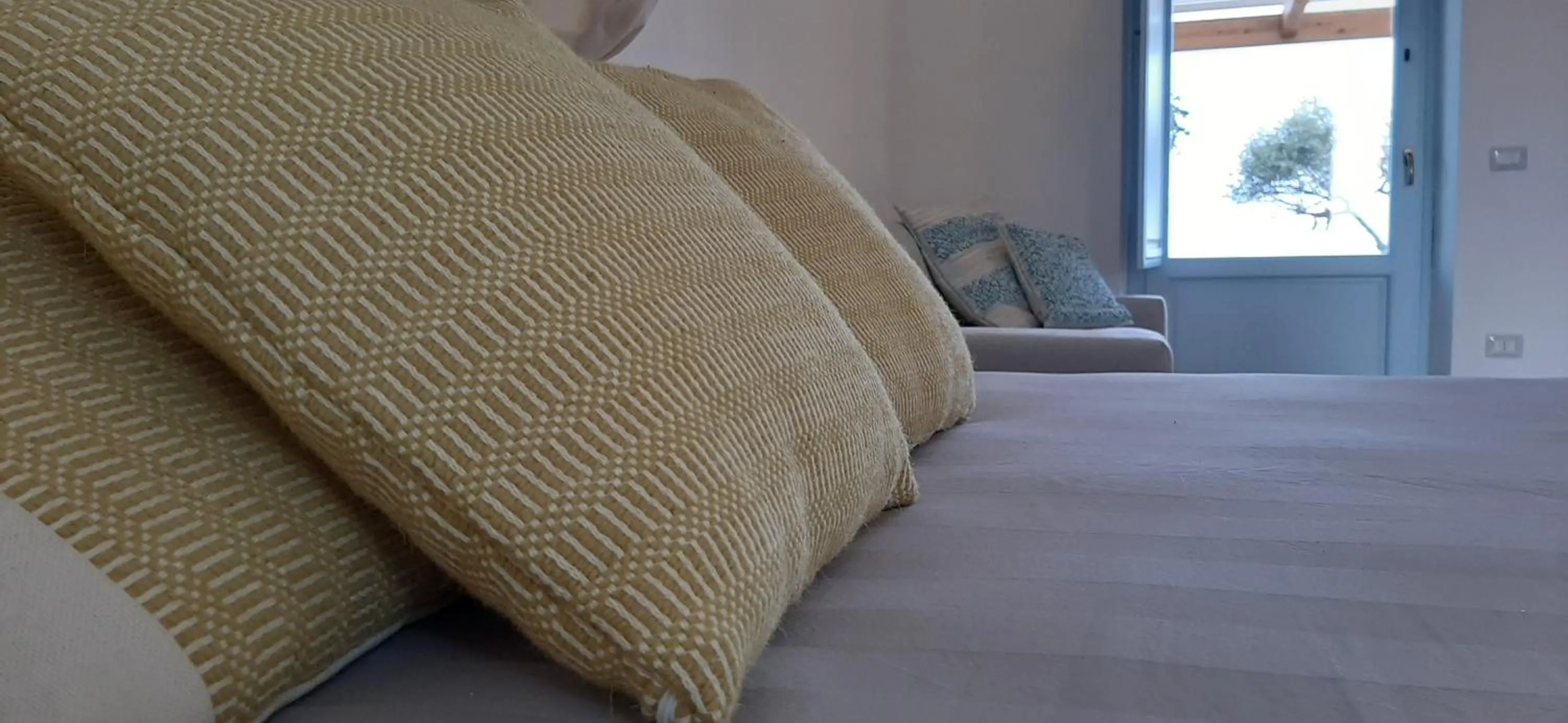 Bed in Lispusada Agriturismo Adults Only
