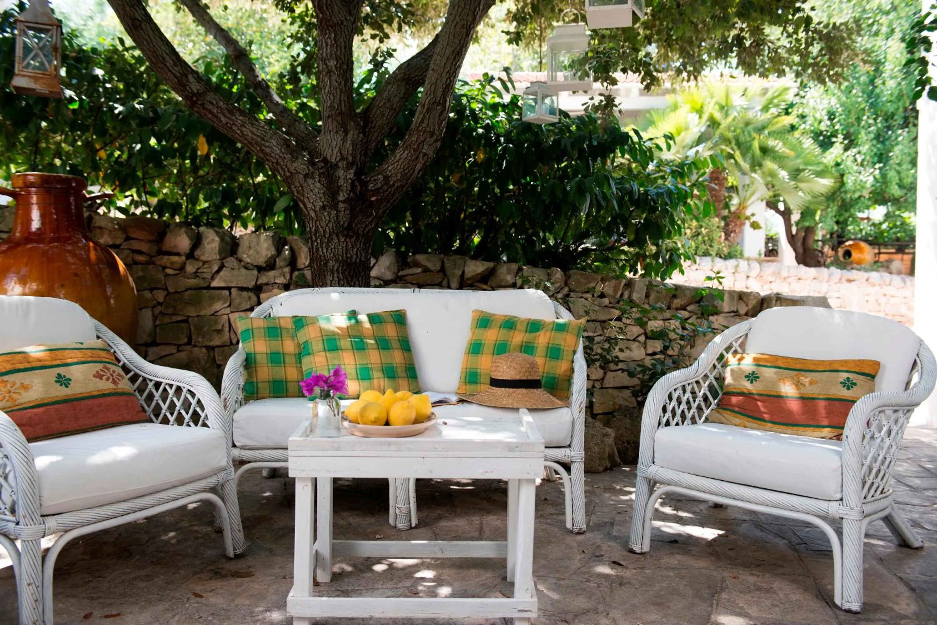 Garden in Masseria Salinola
