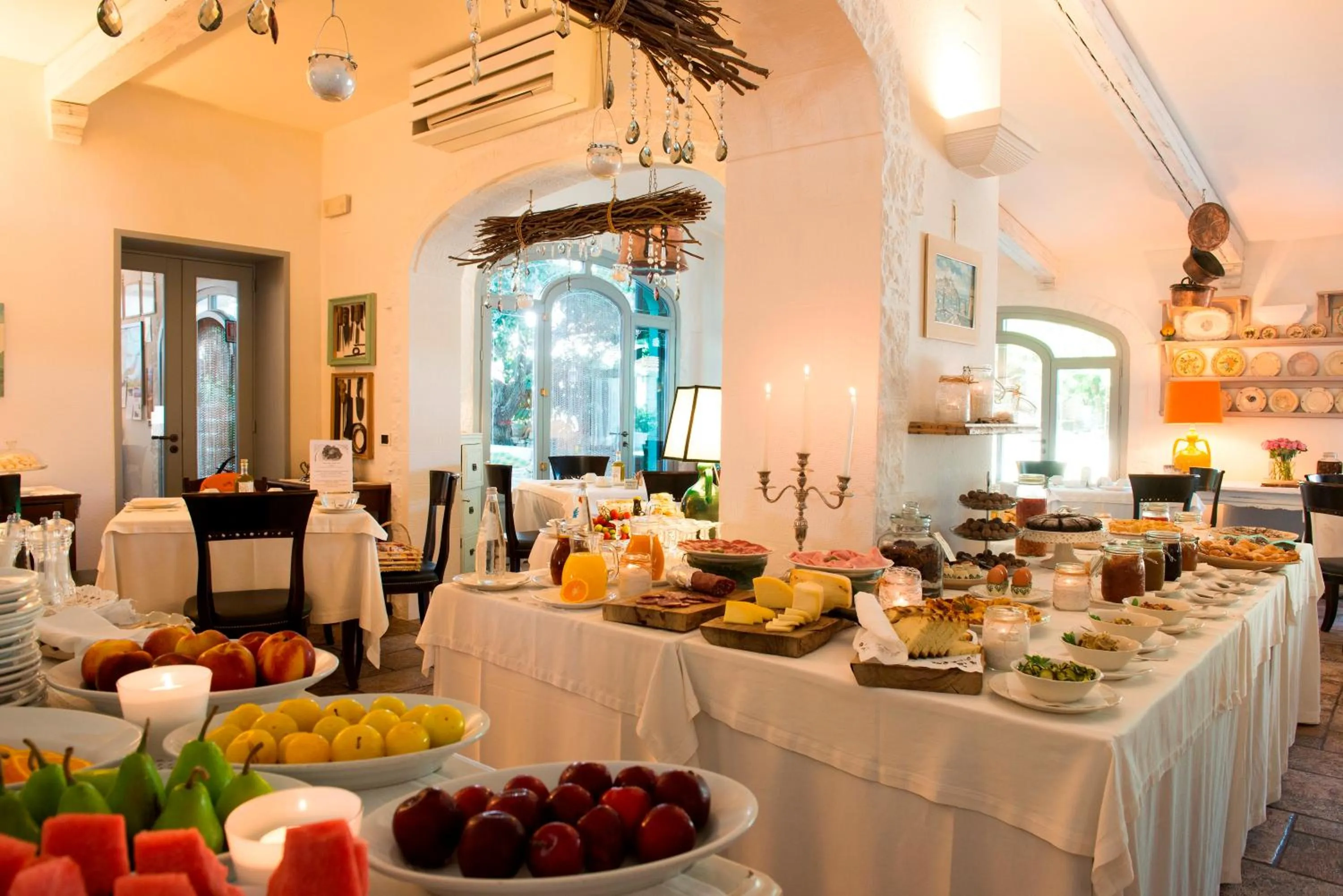 Buffet breakfast in Masseria Salinola