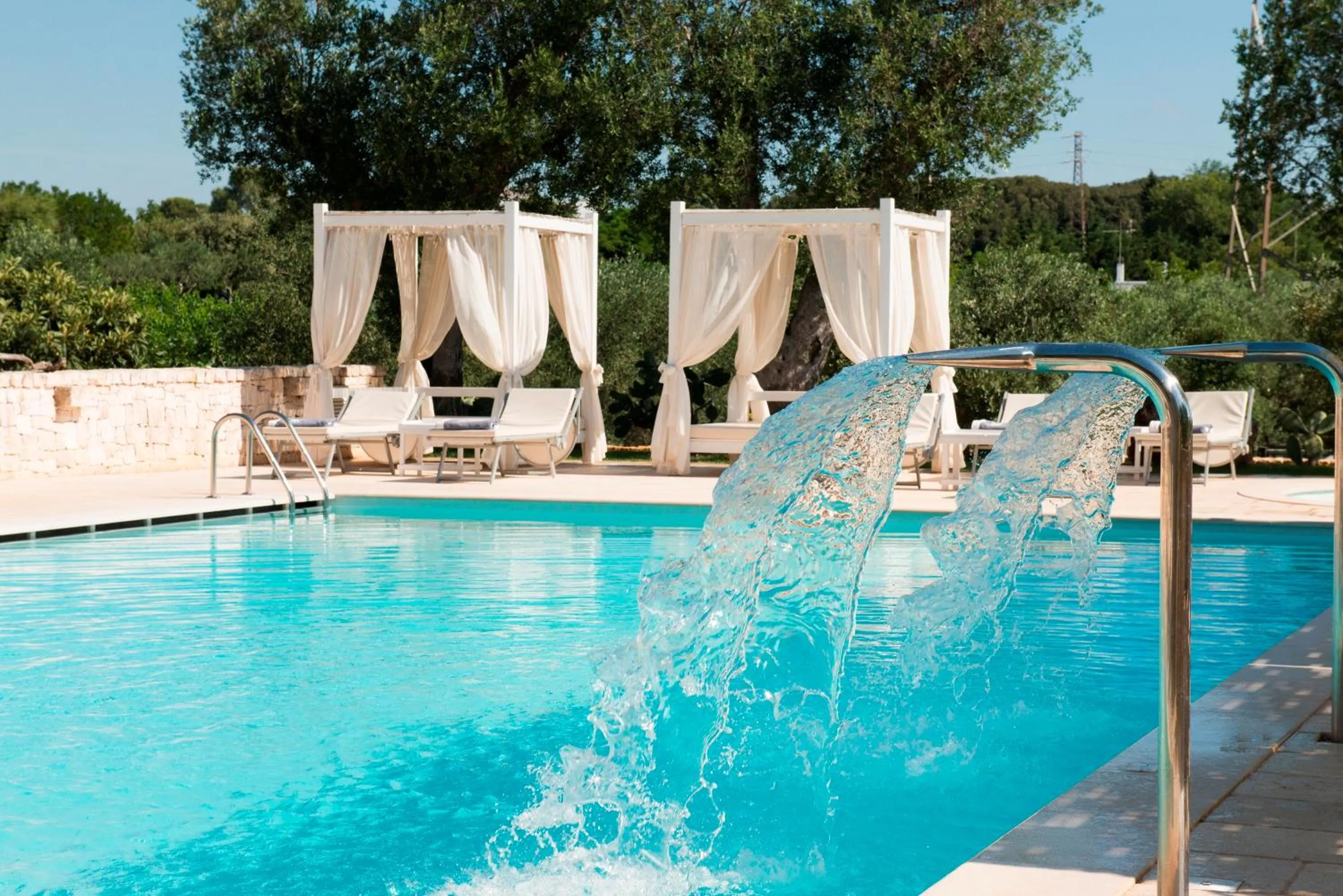 Swimming pool in Masseria Salinola
