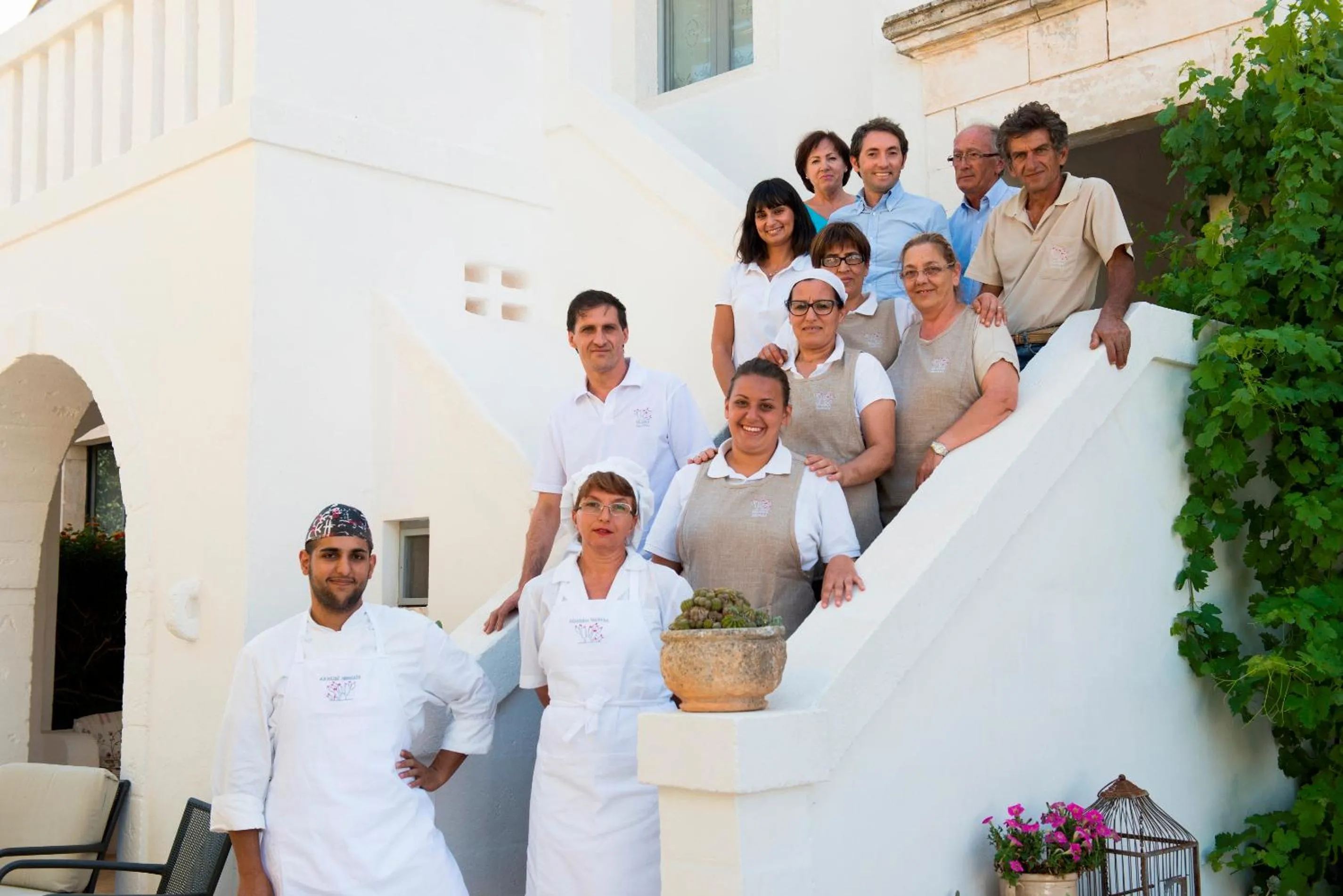 Family in Masseria Salinola