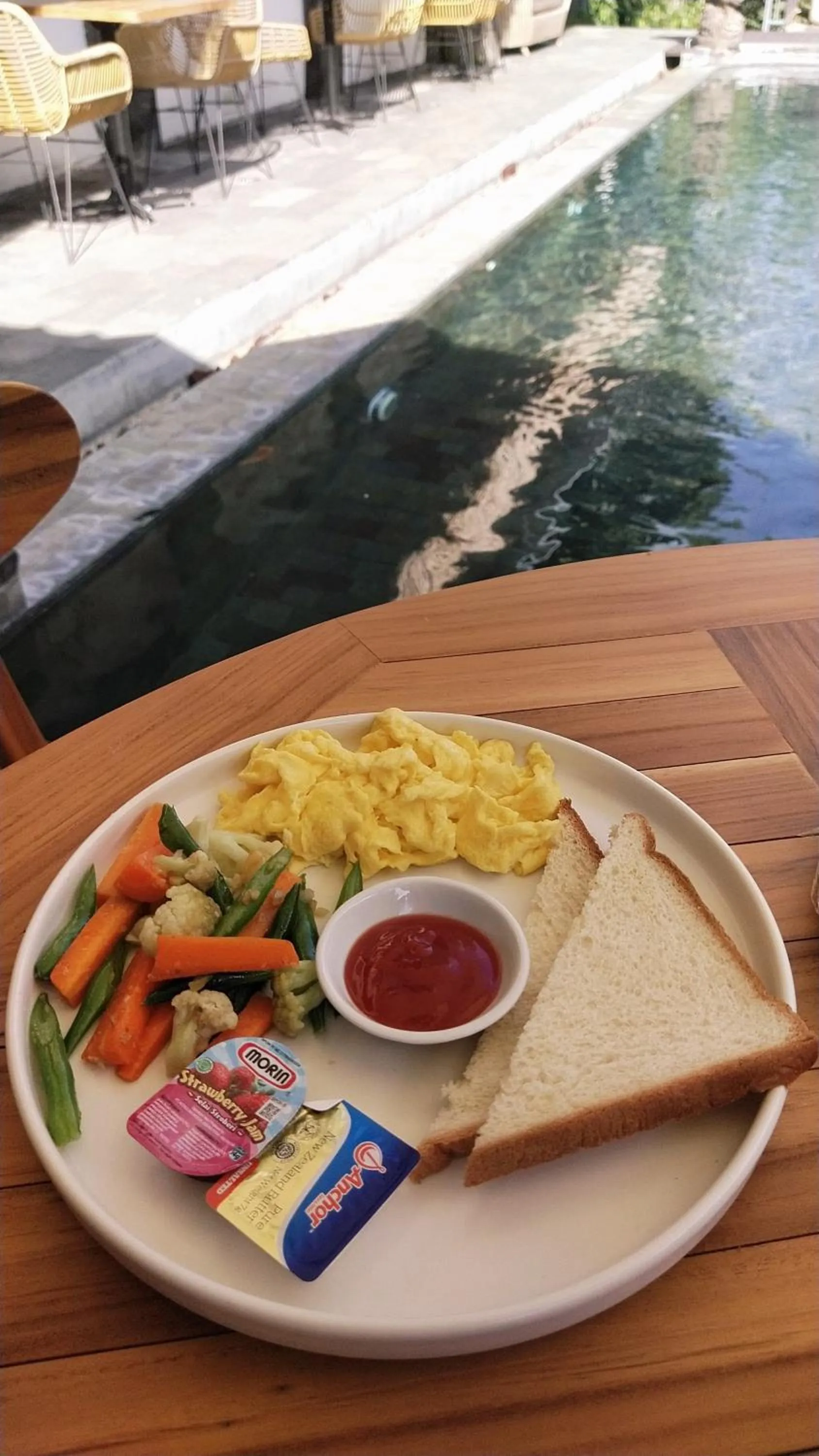 Breakfast in Tattva Ubud Retreat & Wellness