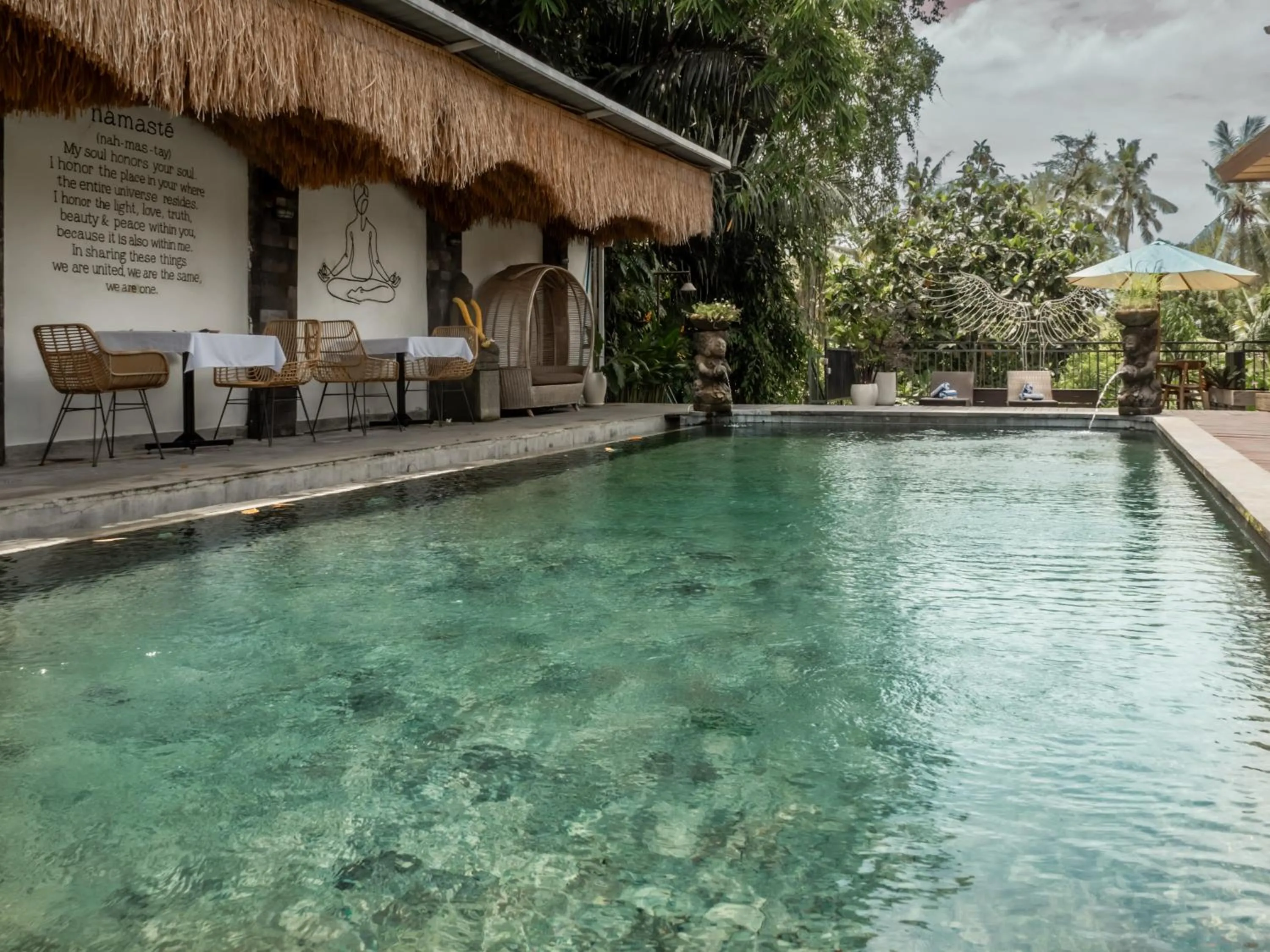 Swimming pool in Tattva Ubud Retreat & Wellness