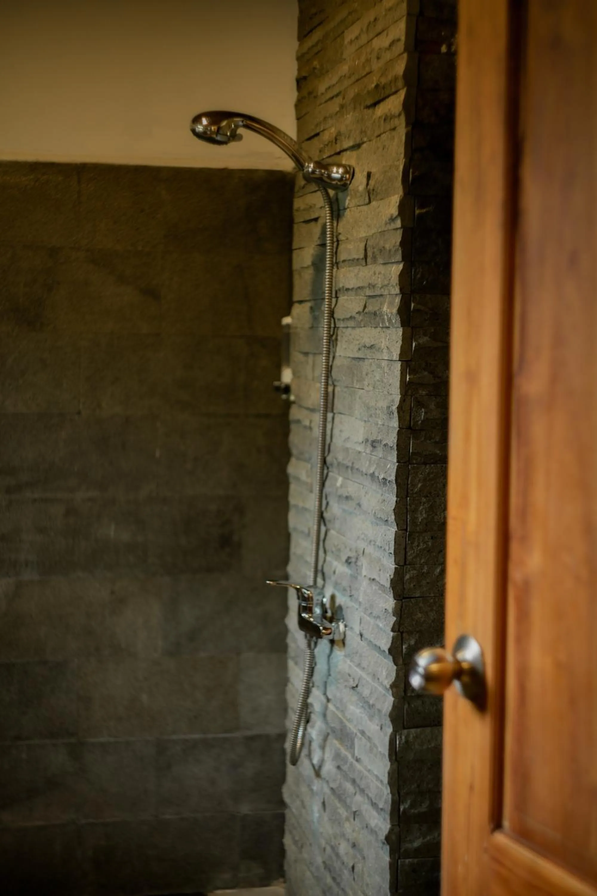 Shower in Tattva Ubud Retreat & Wellness