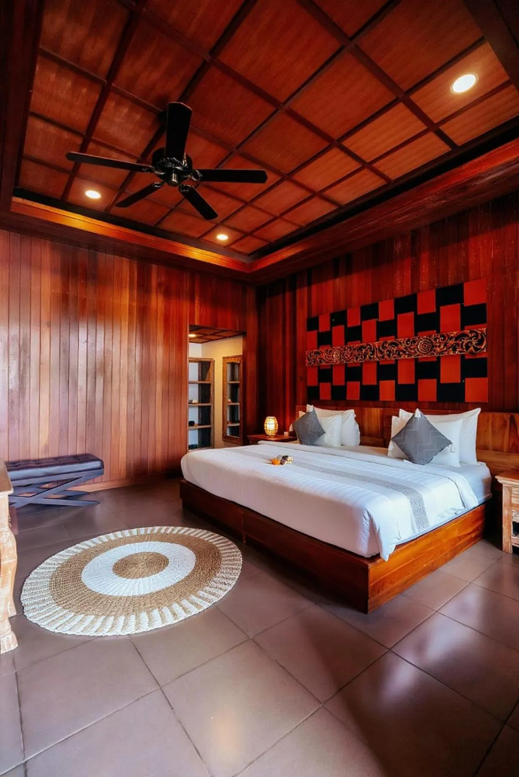 Bed in Tattva Ubud Retreat & Wellness