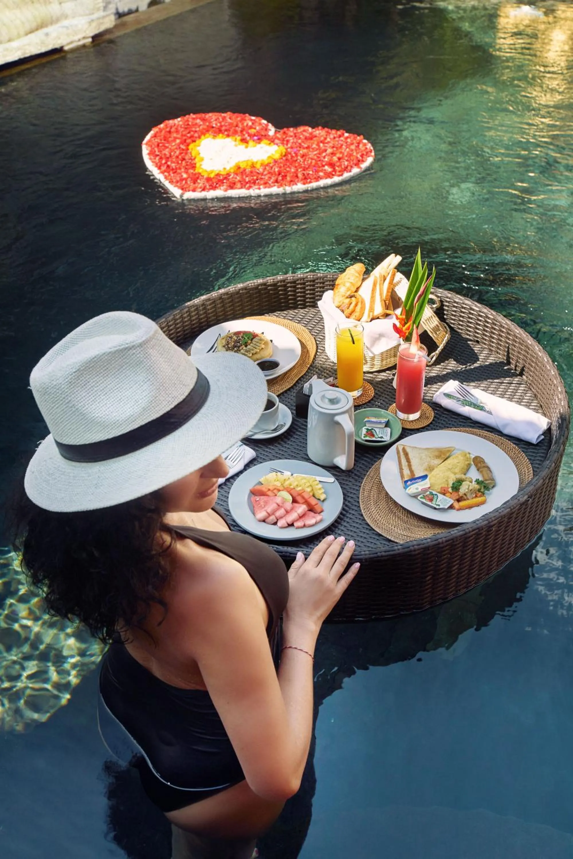 Pool view in Tattva Ubud Retreat & Wellness