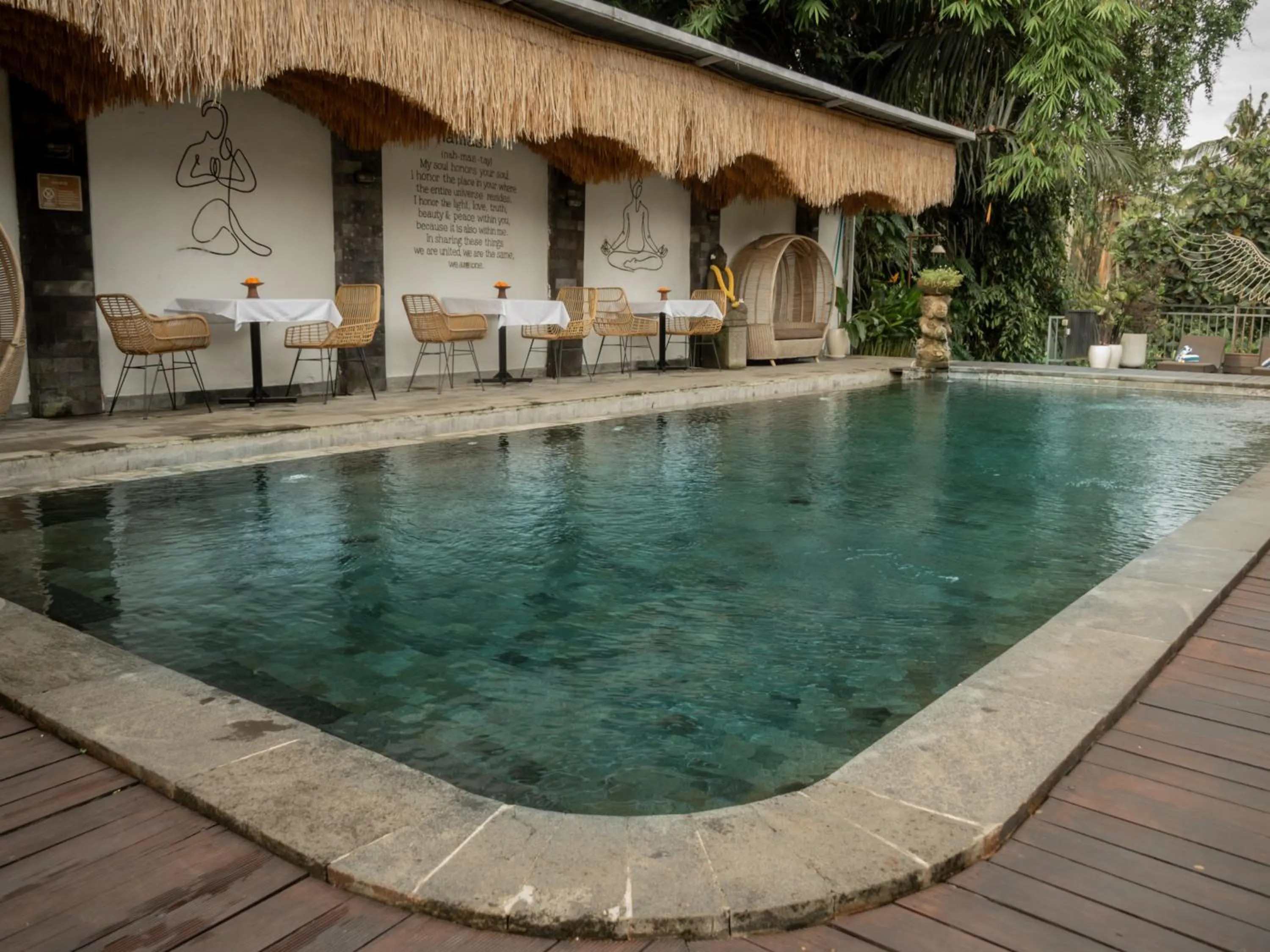 Swimming pool in Tattva Ubud Retreat & Wellness