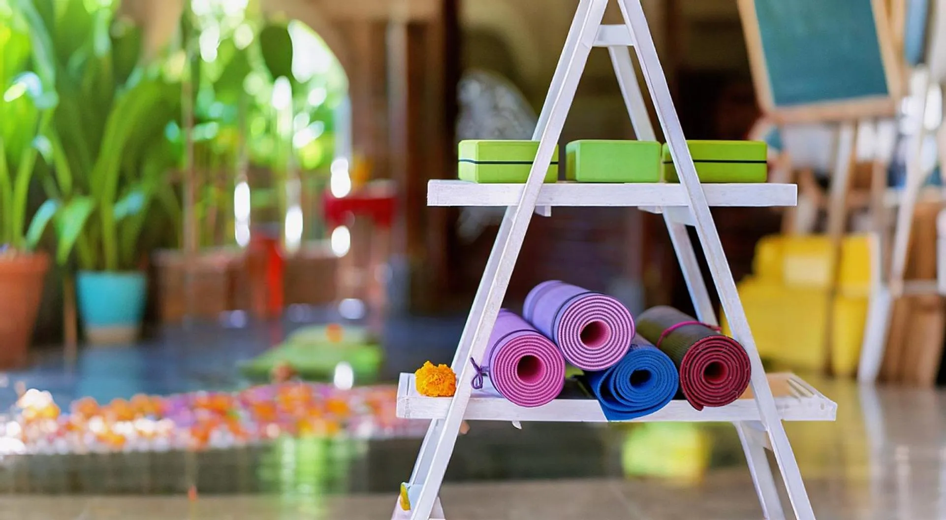 Decorative detail in Tattva Ubud Retreat & Wellness