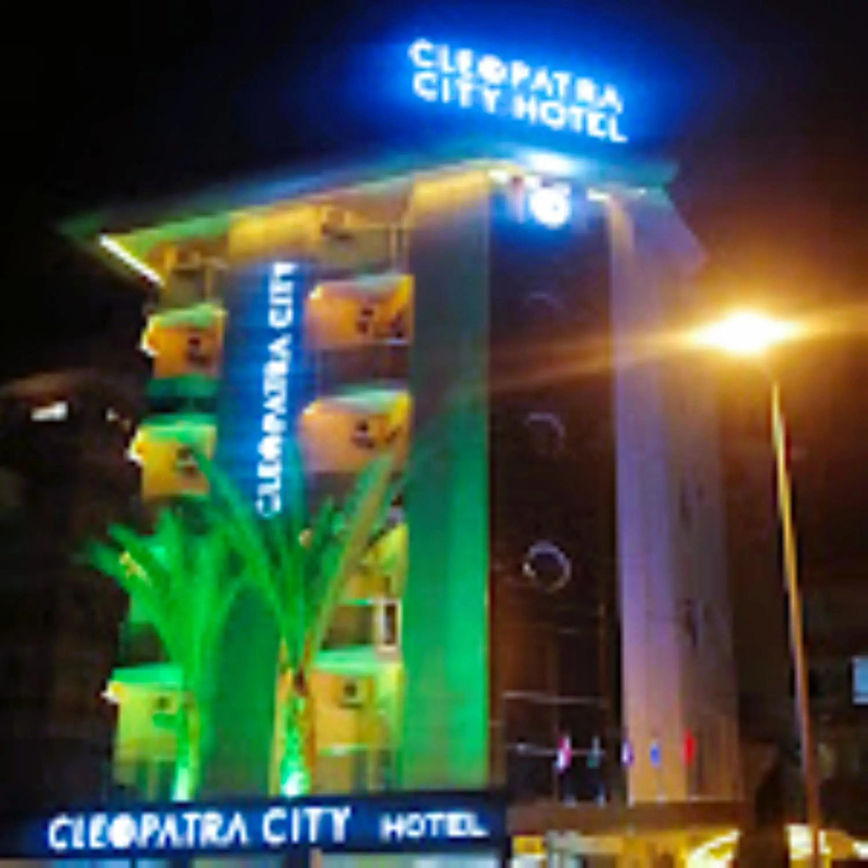 Property building in Cleopatra City Hotel Alanya Property building in Cleopatra City Hotel Alanya