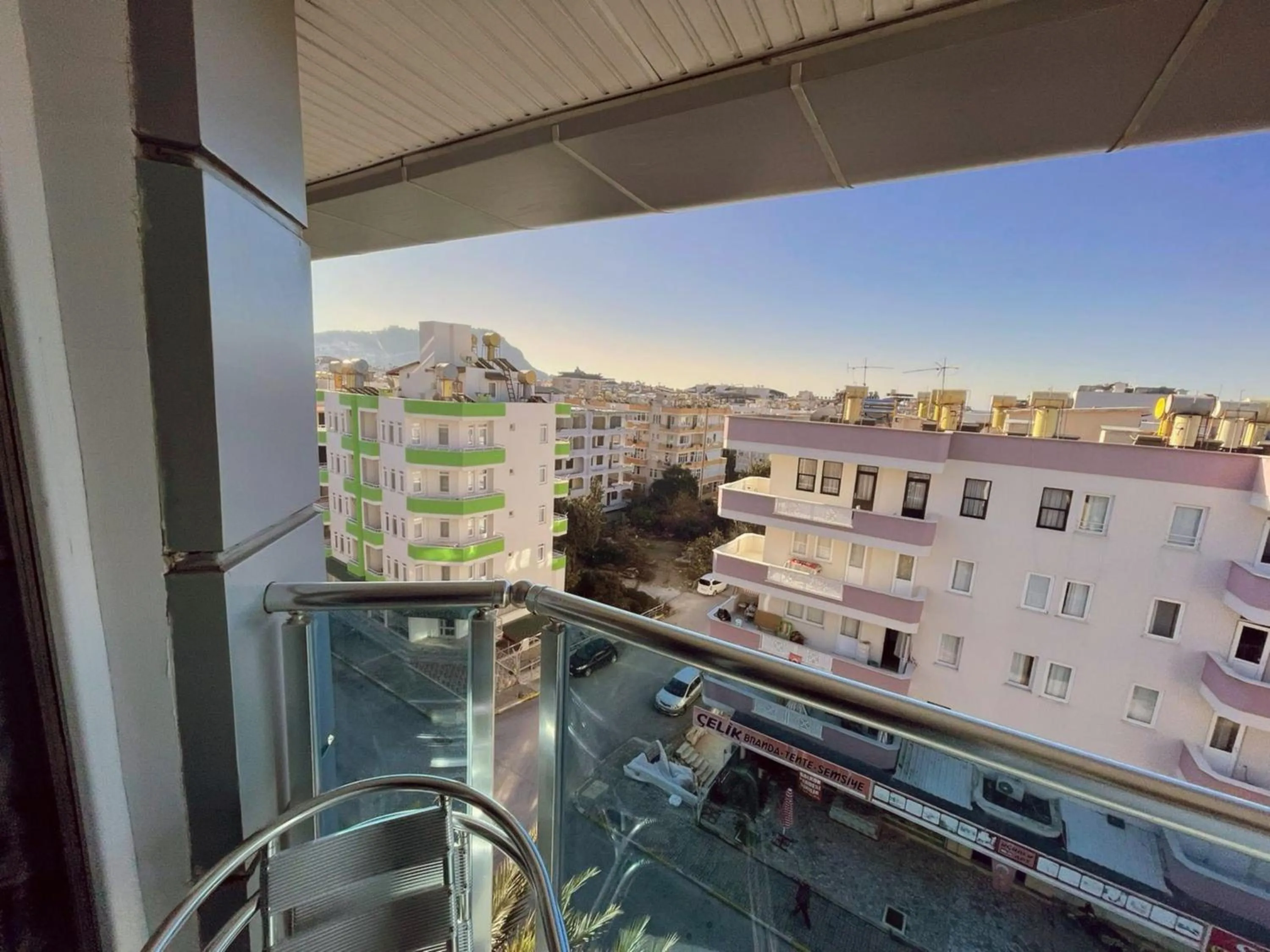 Balcony/Terrace in Cleopatra City Hotel Alanya
