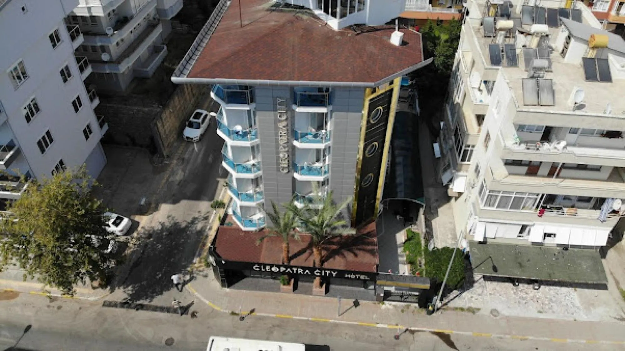 Bathroom in Cleopatra City Hotel Alanya