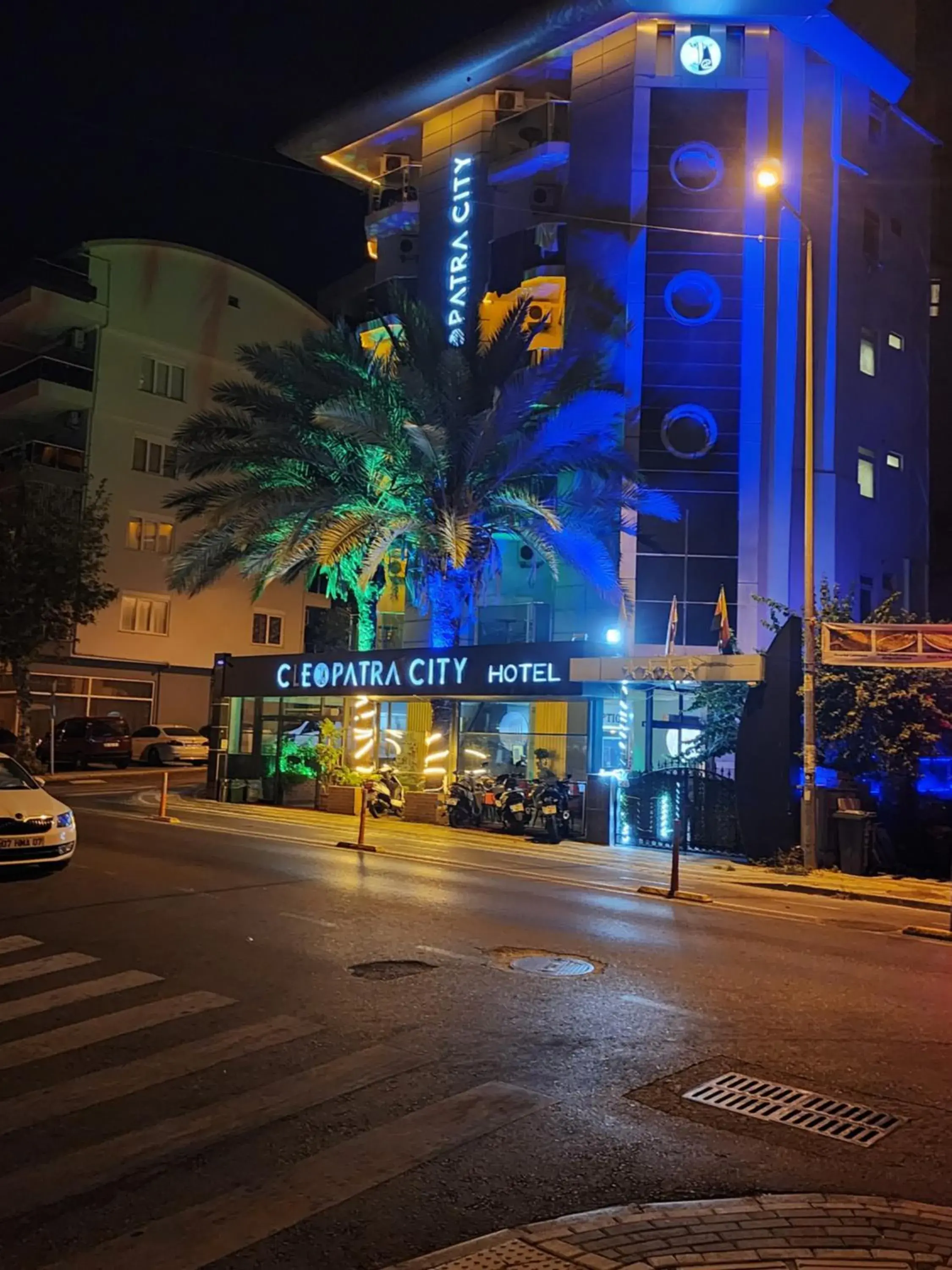 Property building in Cleopatra City Hotel Alanya Property building in Cleopatra City Hotel Alanya