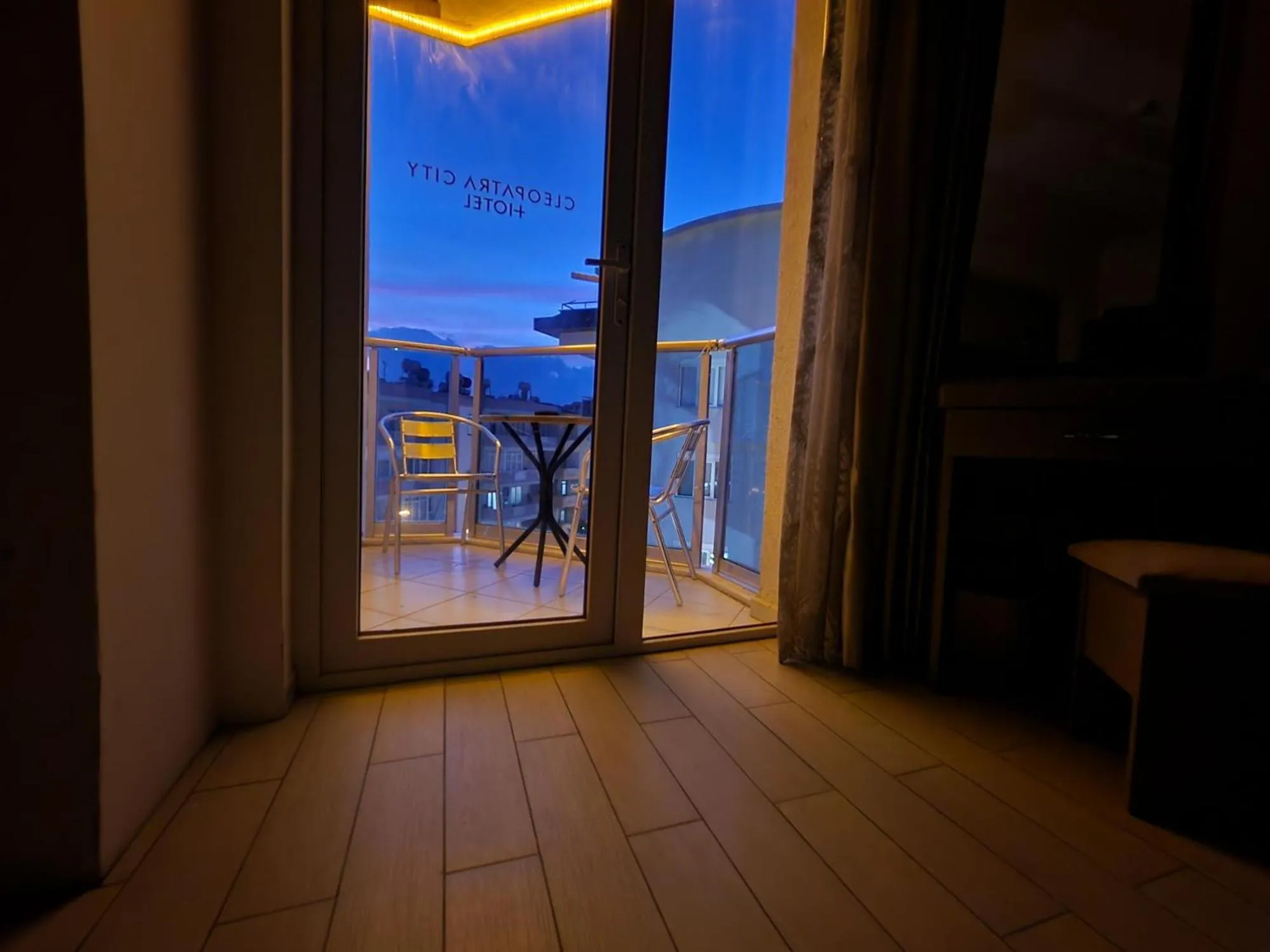 Balcony/Terrace in Cleopatra City Hotel Alanya