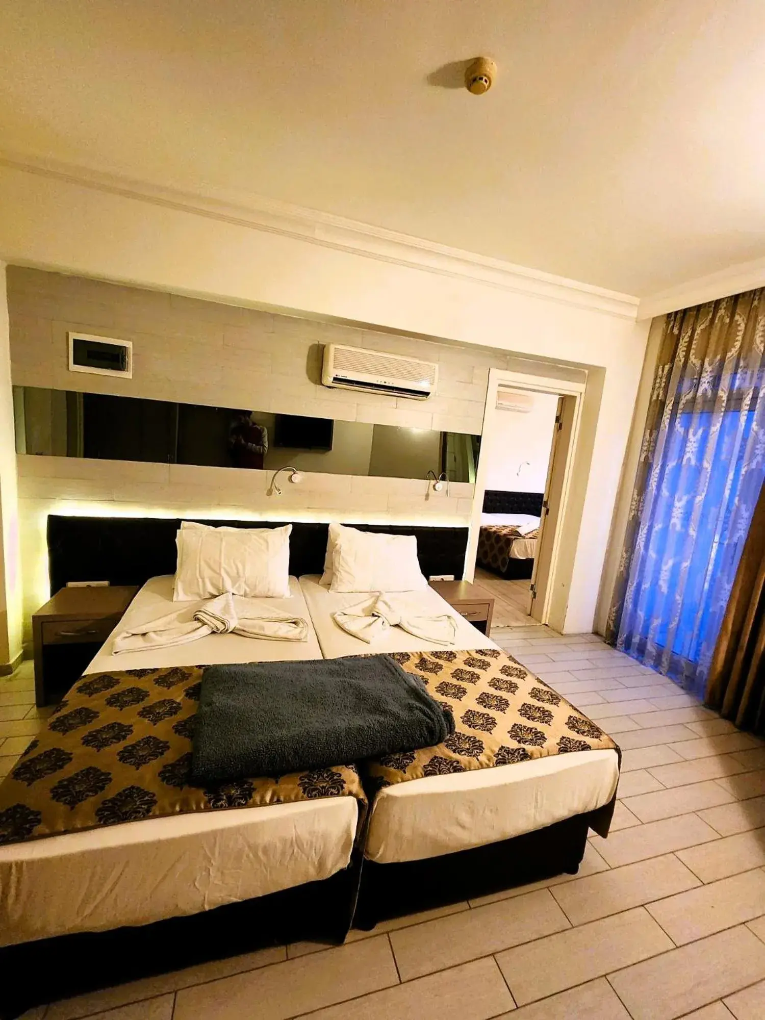 Bed in Cleopatra City Hotel Alanya Bed in Cleopatra City Hotel Alanya