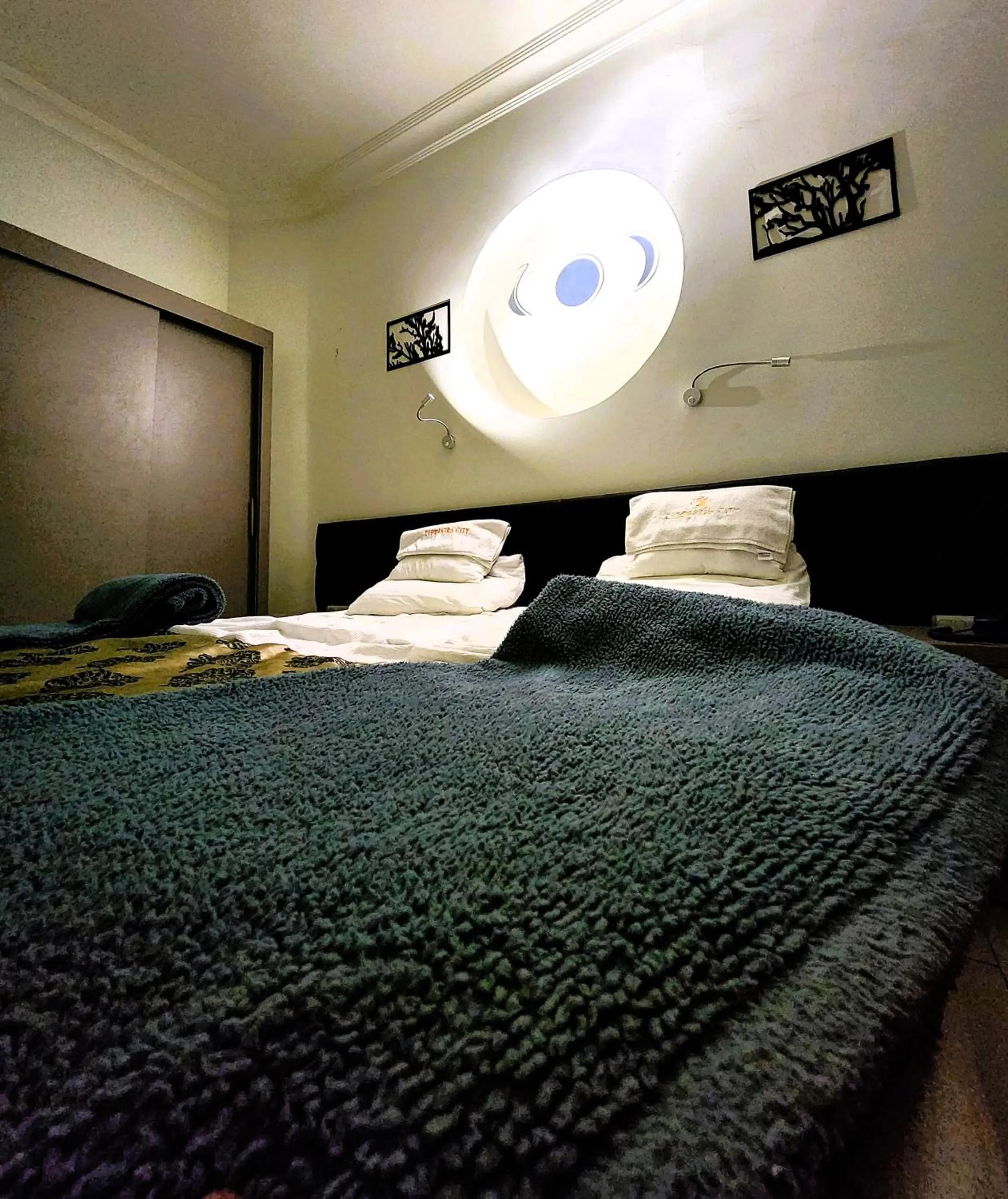 Bed in Cleopatra City Hotel Alanya